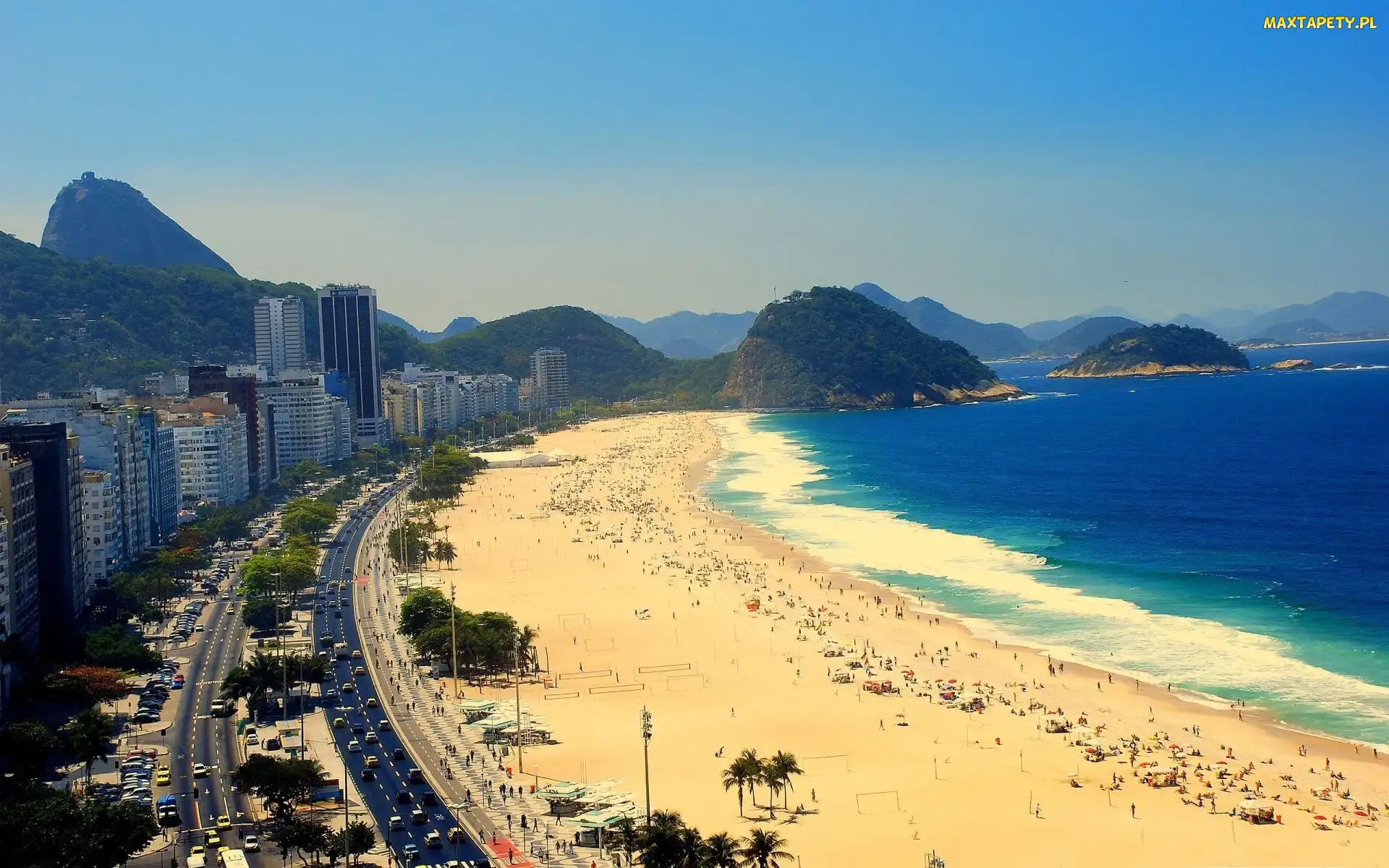Plaża, Rio De Janerio, Copacabana