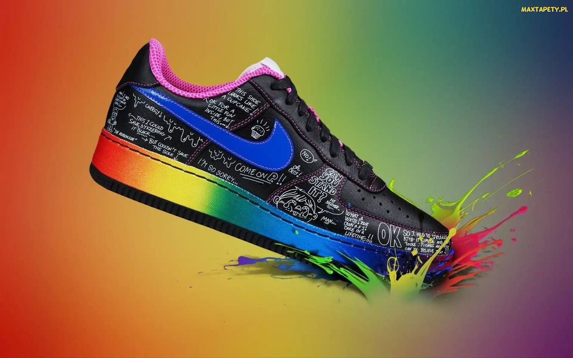 Nike, Kolory, But