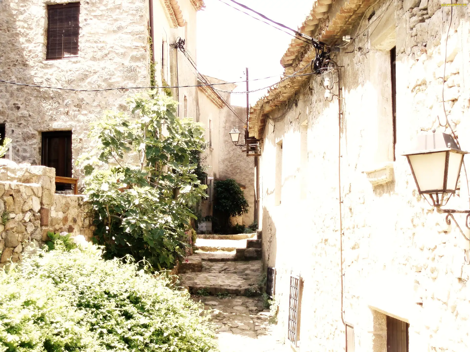 Tossa De Mar, Uliczka, Hiszpania