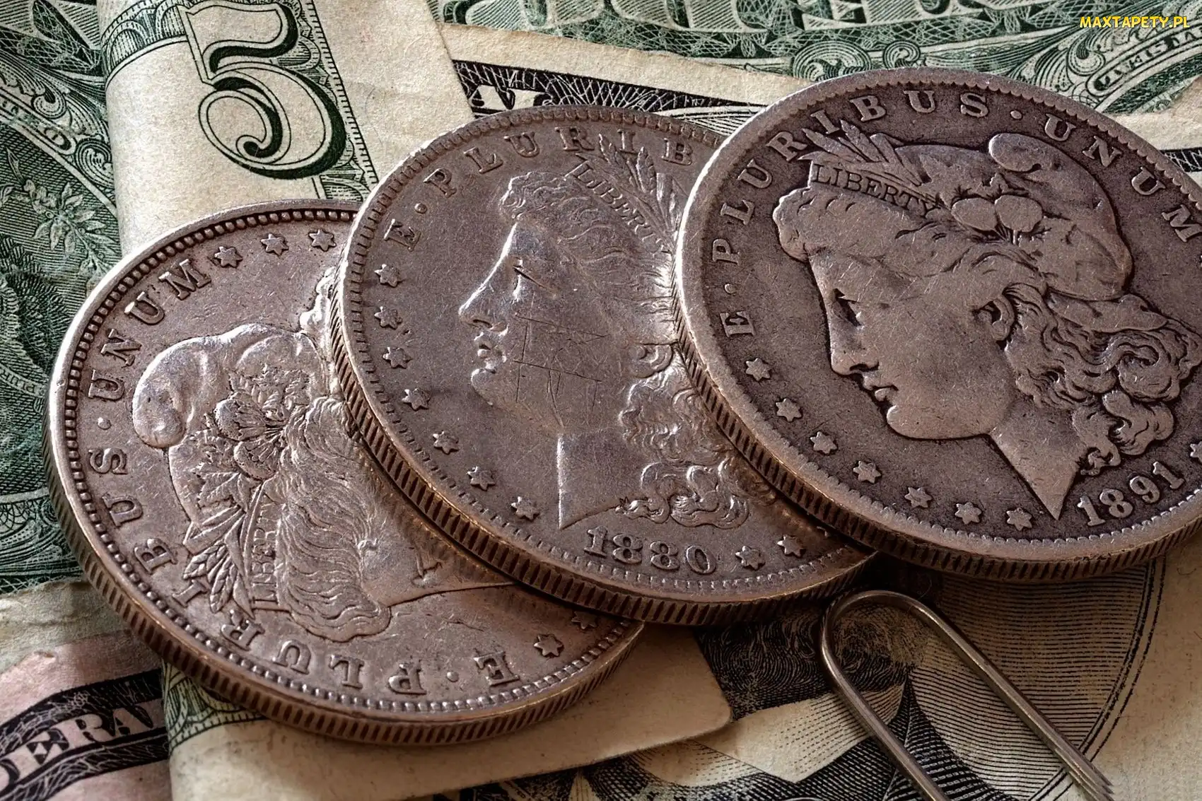 Monety, Dolary, Banknoty