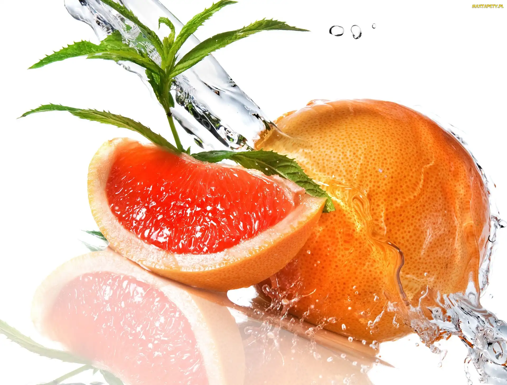 Listki, Woda, Grejpfruty