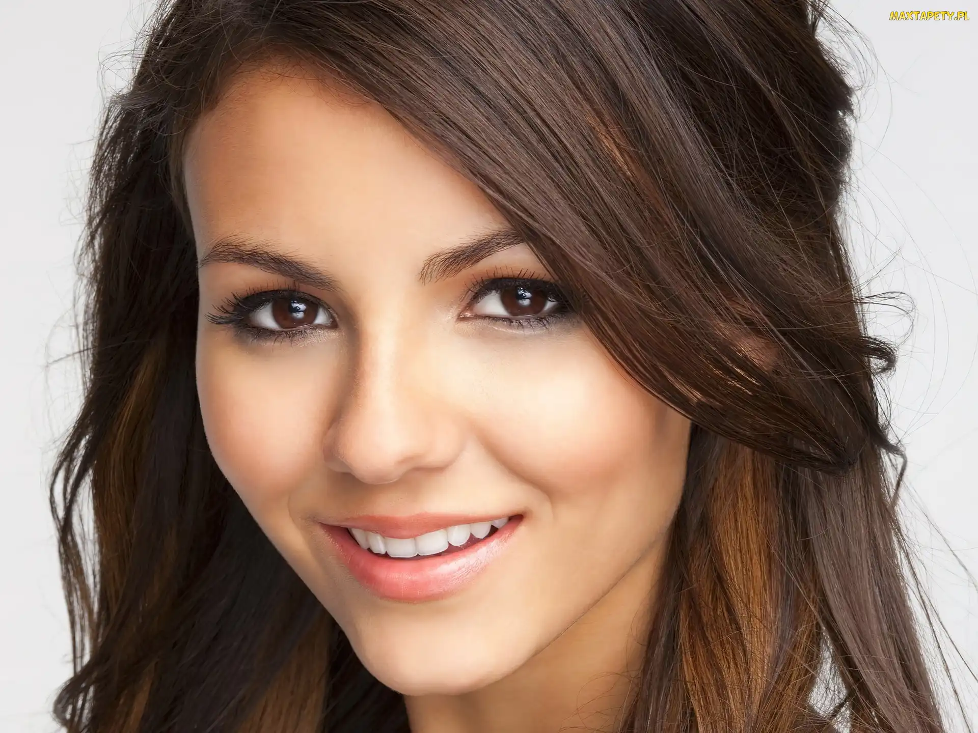Uśmiechnięta, Włosy, Twarz, Victoria Justice