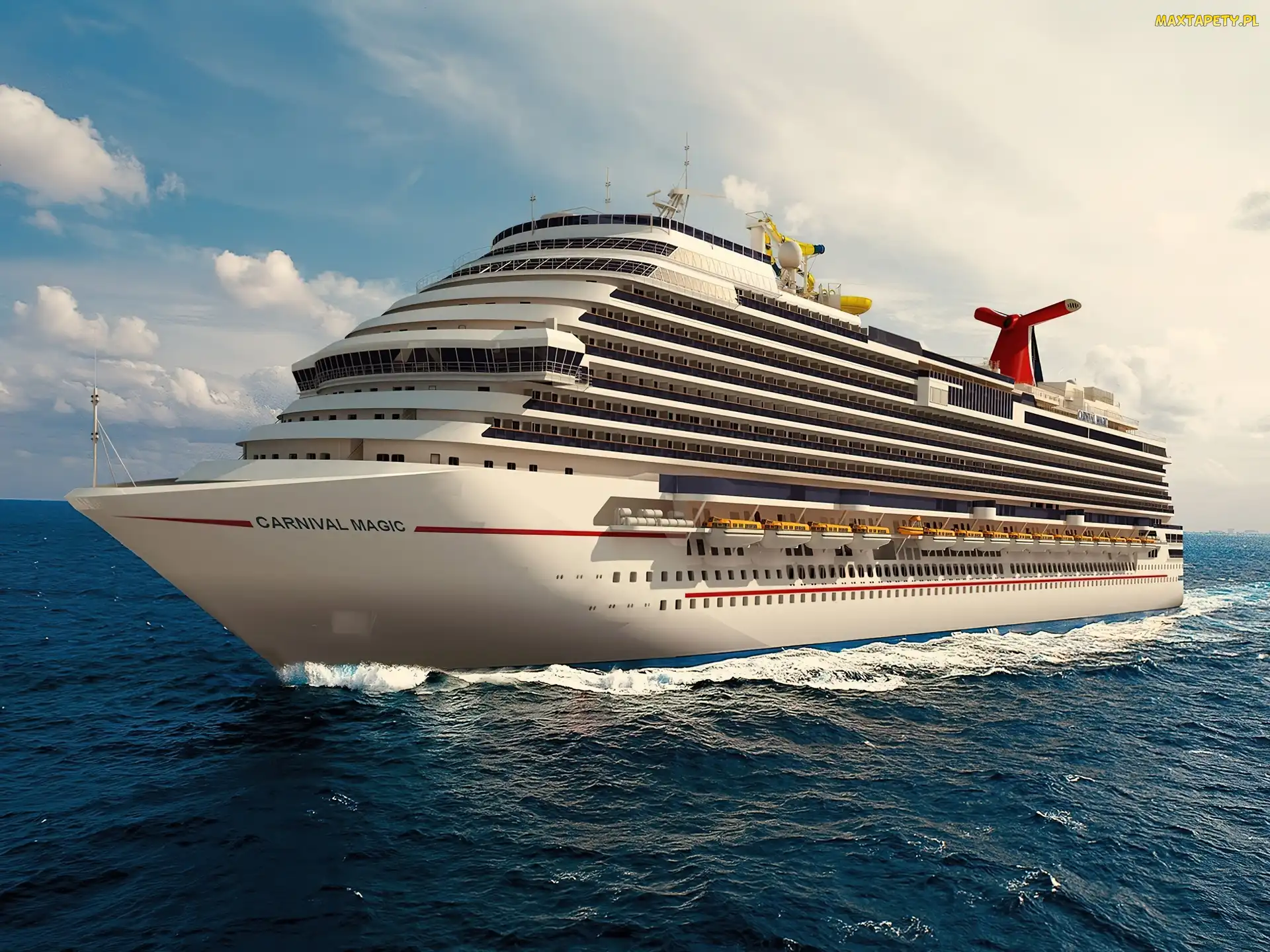 Rejs, Carnival Magic, Statek, Pasażerski