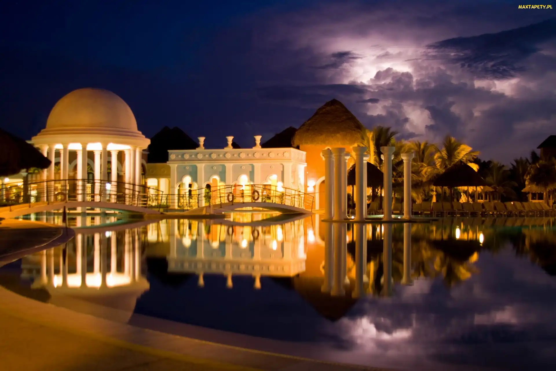 Hotel, Palmy, Basen, Iberostar