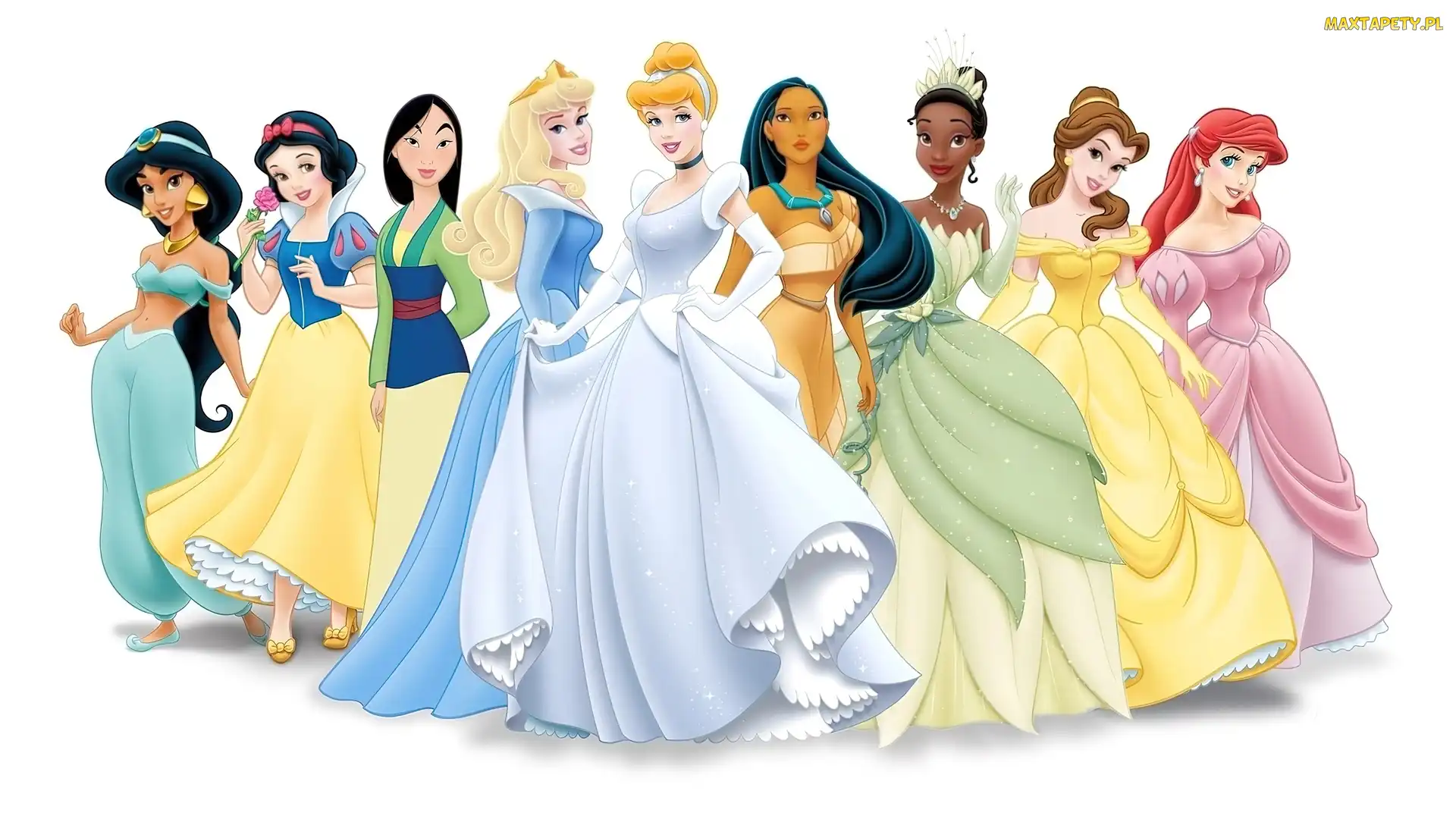 Bohaterki, Disney, Bajek, Księżniczki