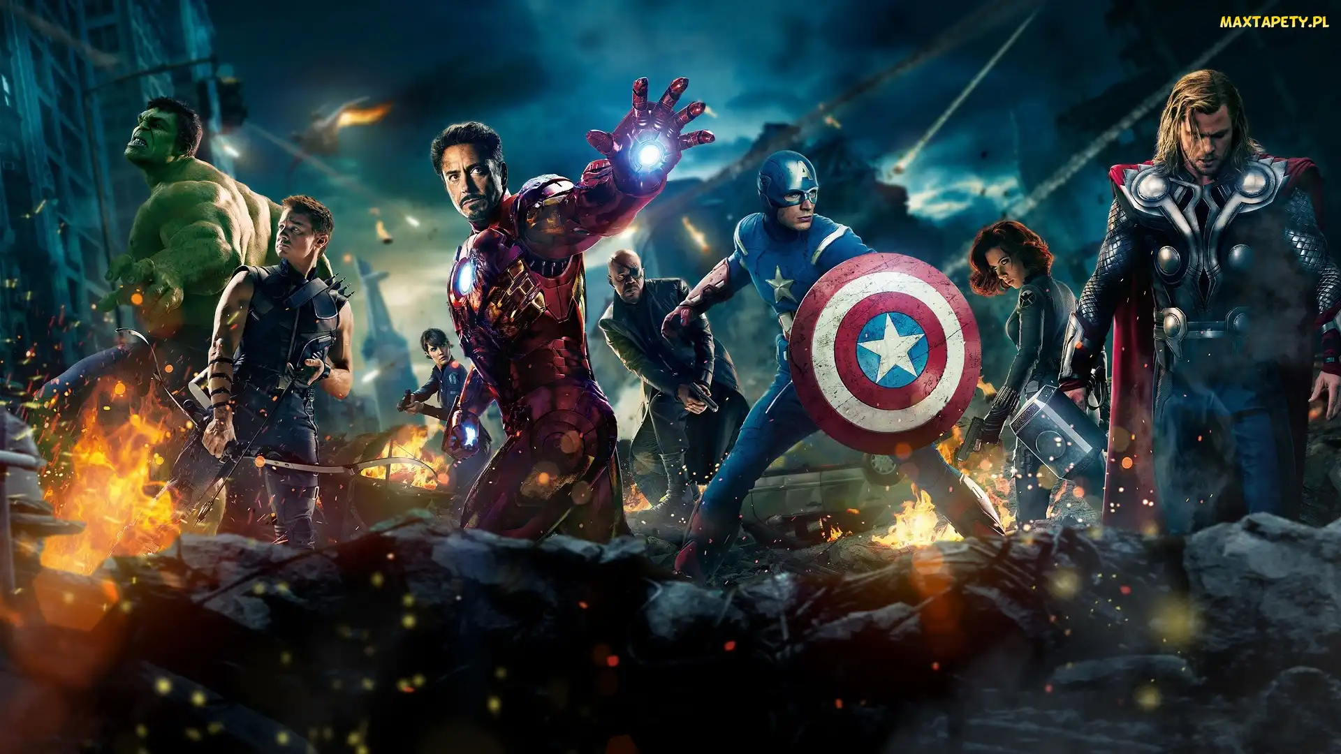 Bohaterzy, Zgliszcza, The Avengers