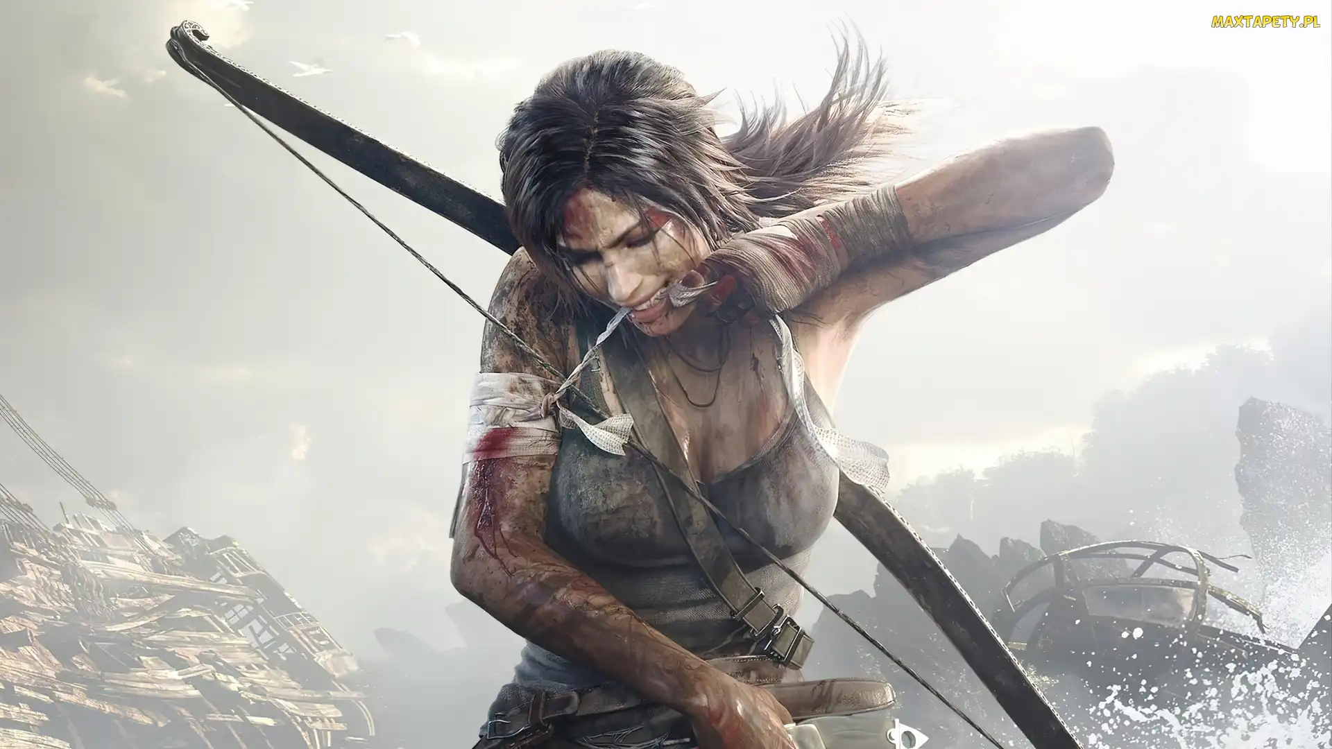 Łuk, Rany, Tomb Rider, Lara Croft