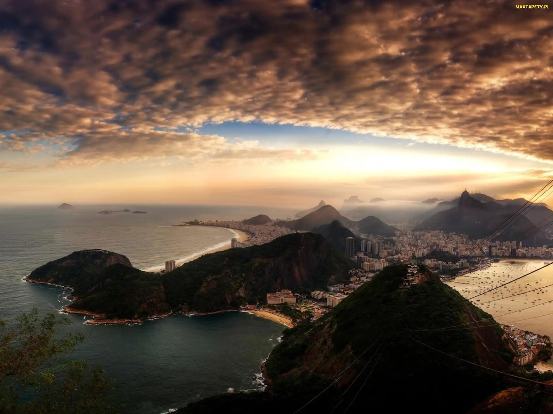 Panorama, Chmura, Rio de Janeiro