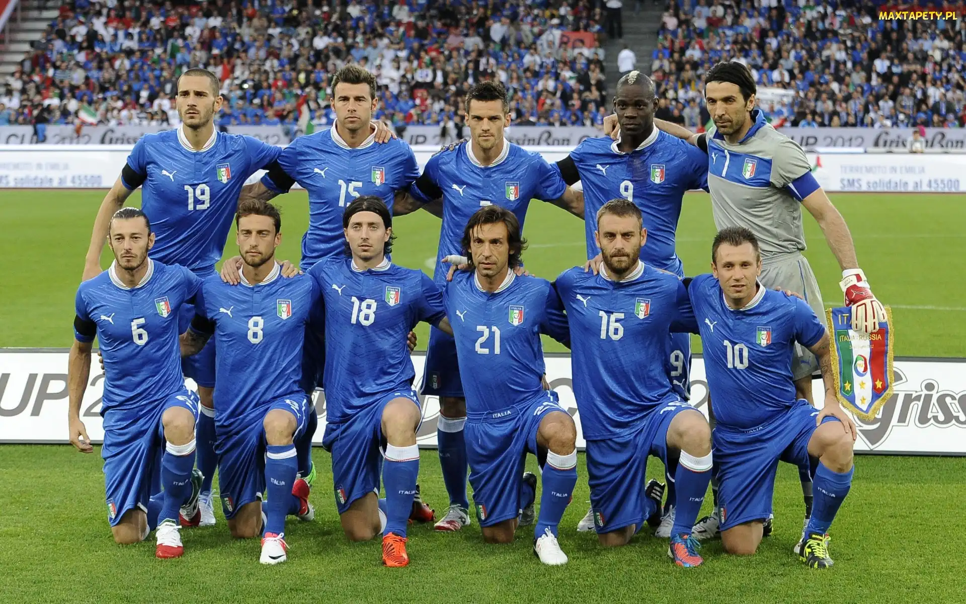 Drużyna, Euro 2012, Włoch