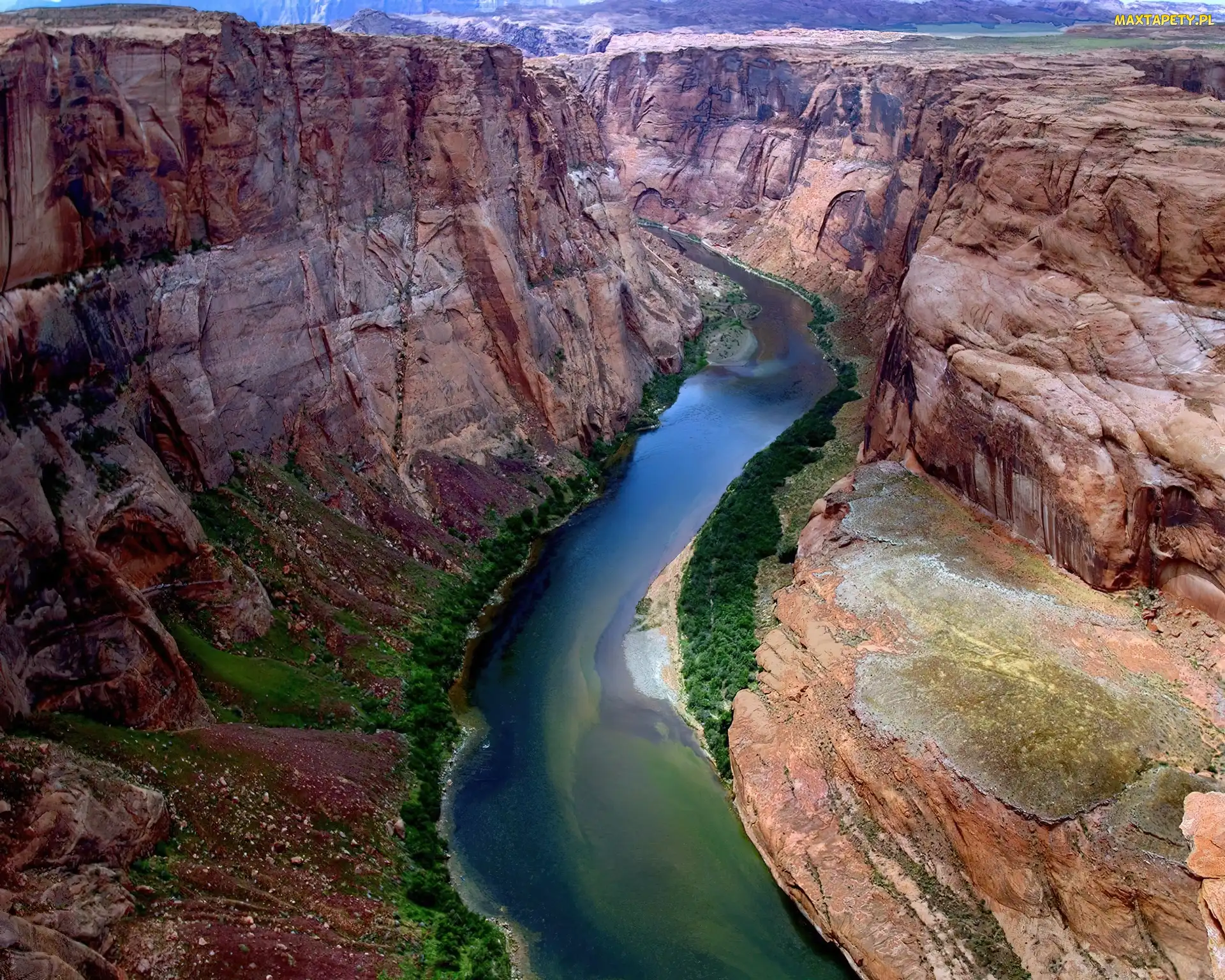 Rzeka, Colorado, Kanion