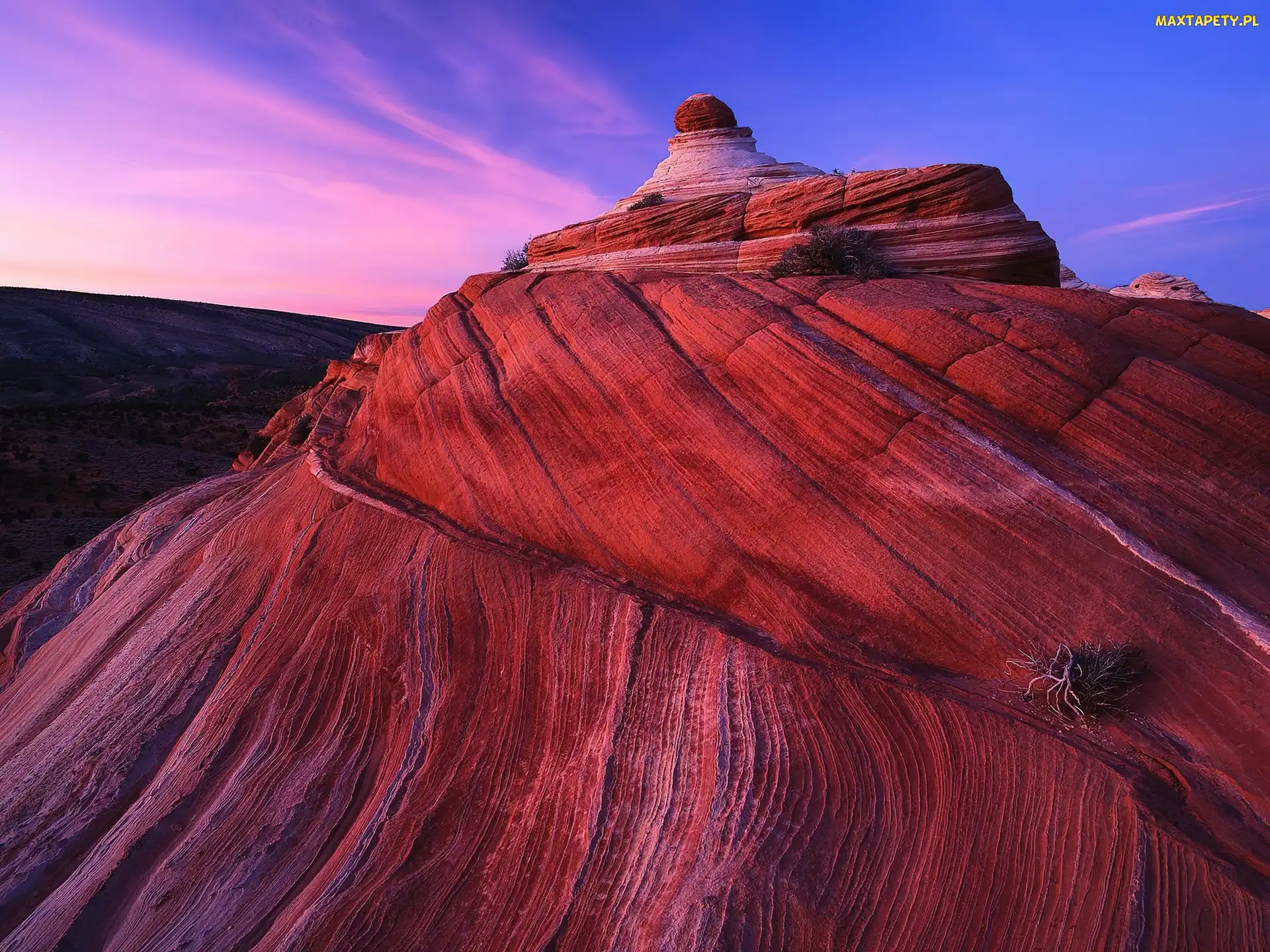 Skała, Kanion, Arizona, Kolor