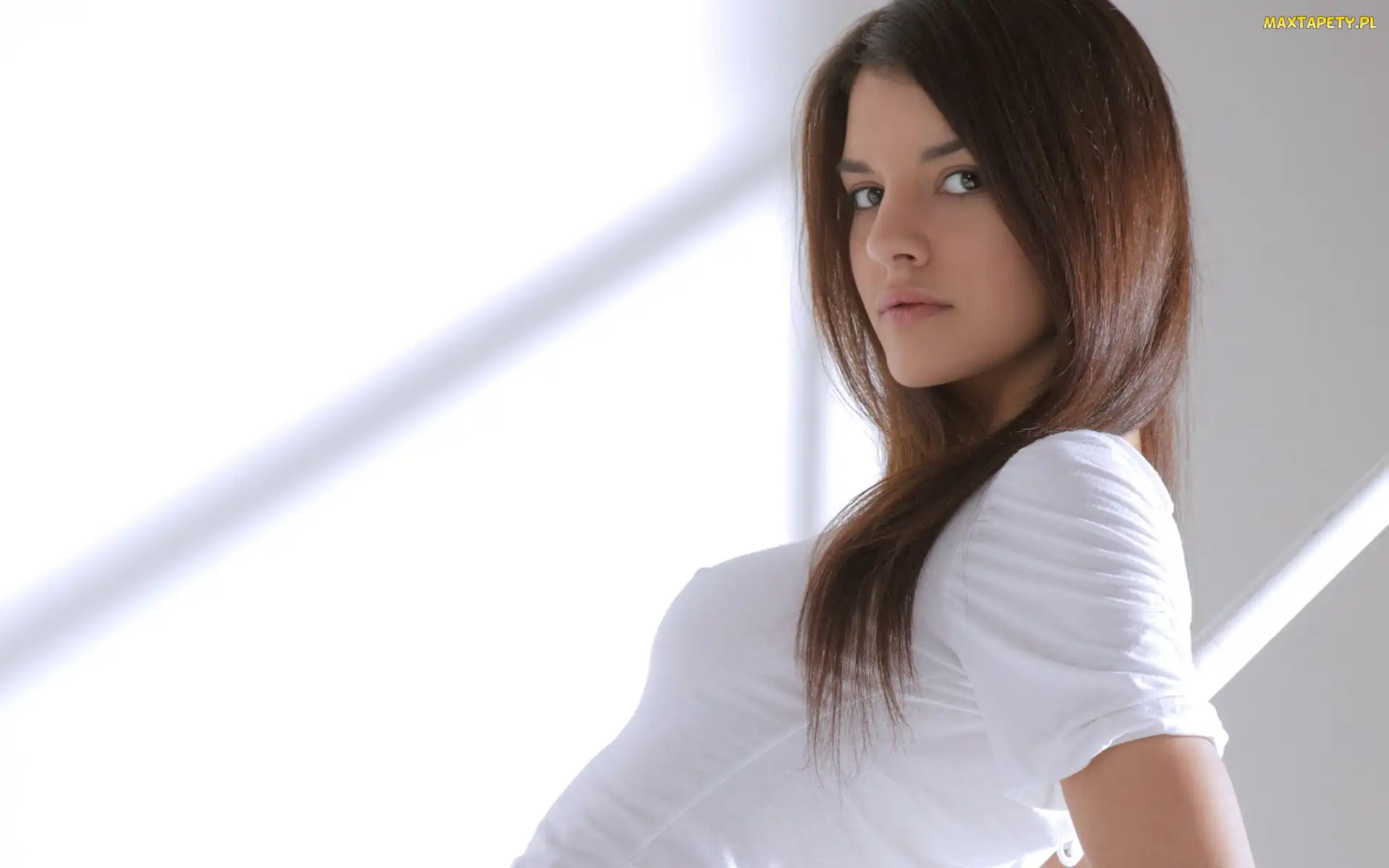 Ładna, Brunetka, Dziewczyna