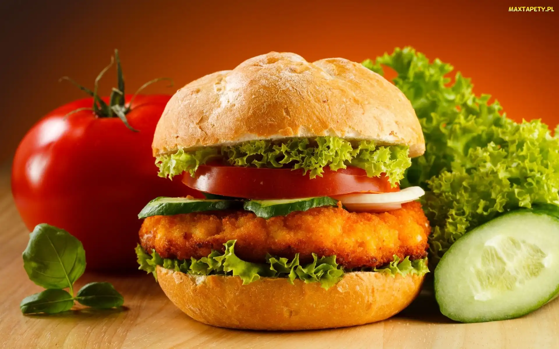 Hamburger, Warzywa