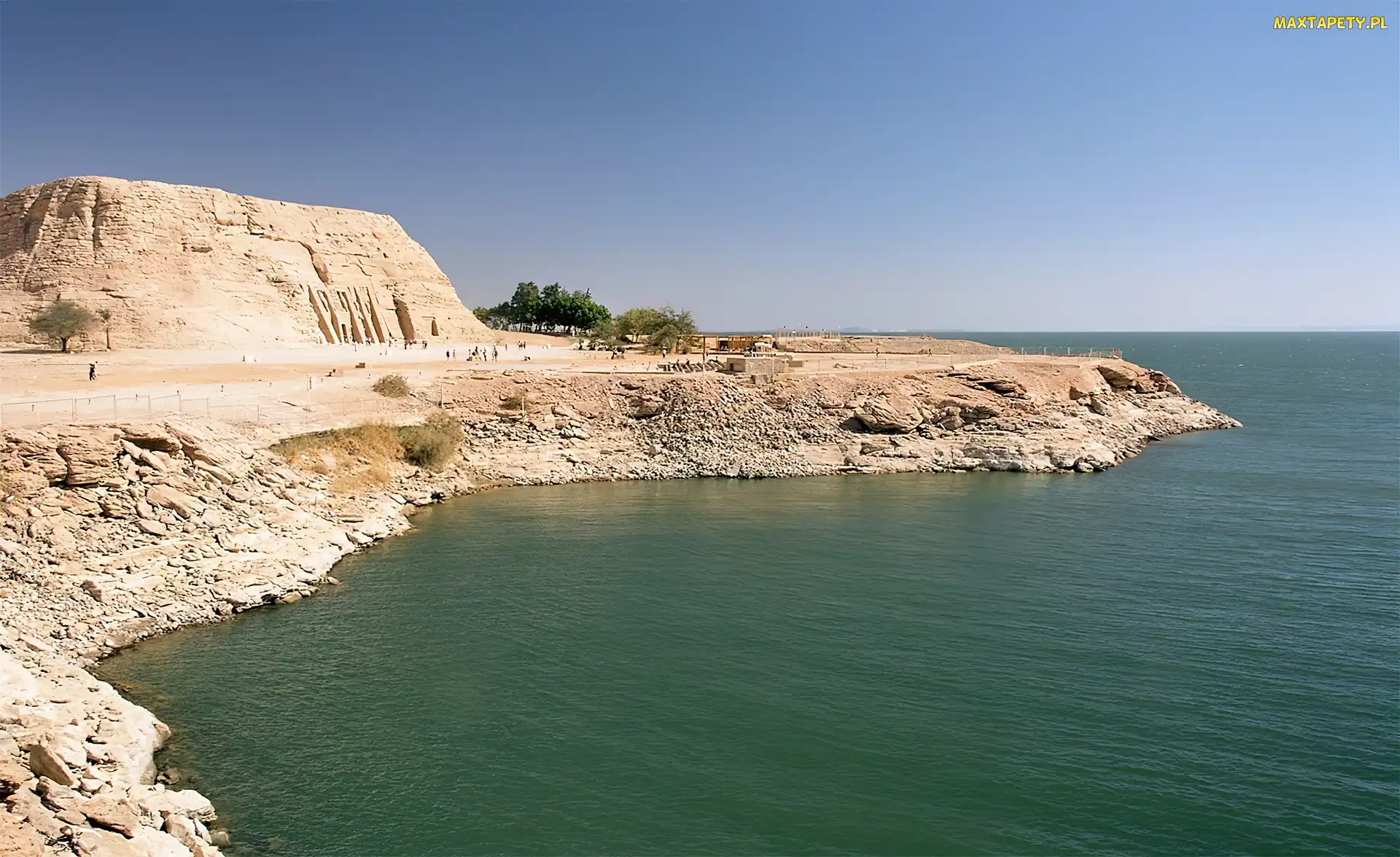 Egipt, Woda, Świątynia, Nefertari, Abu Simbel