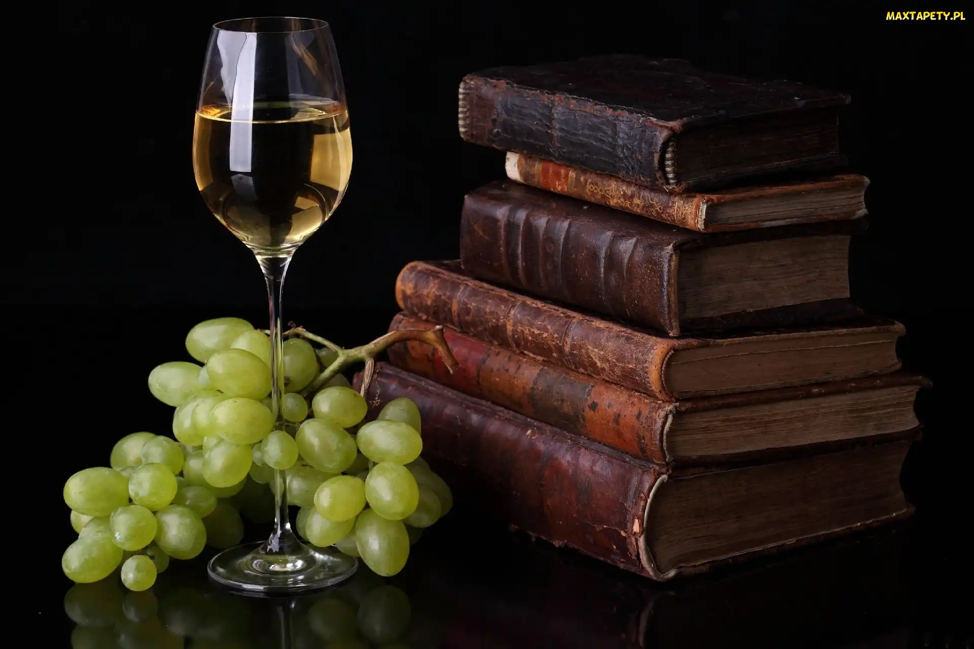 Wino, Winogrona, Stare, Książki