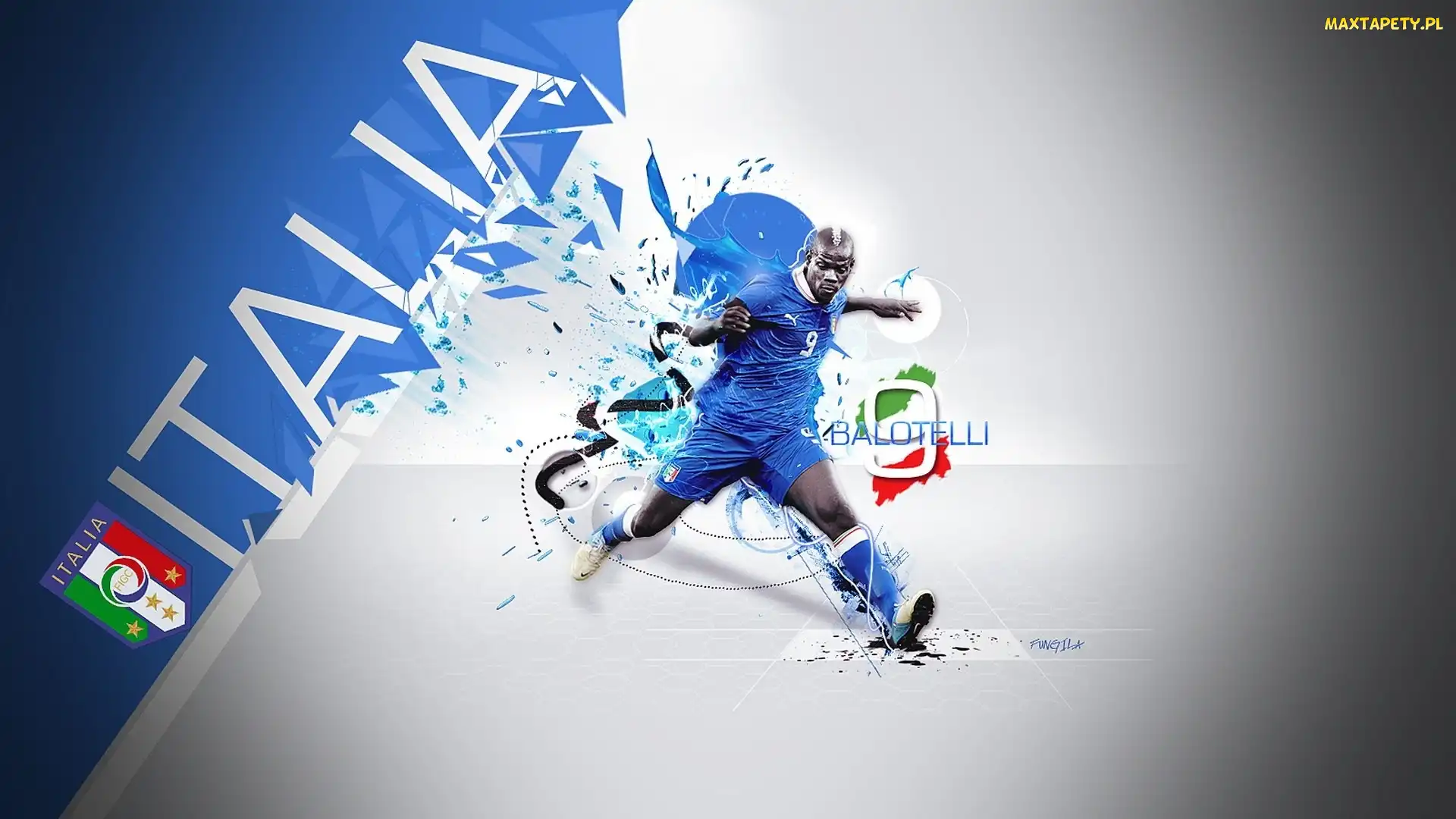 Balotelli, Numer 9, Drużyna, Italii