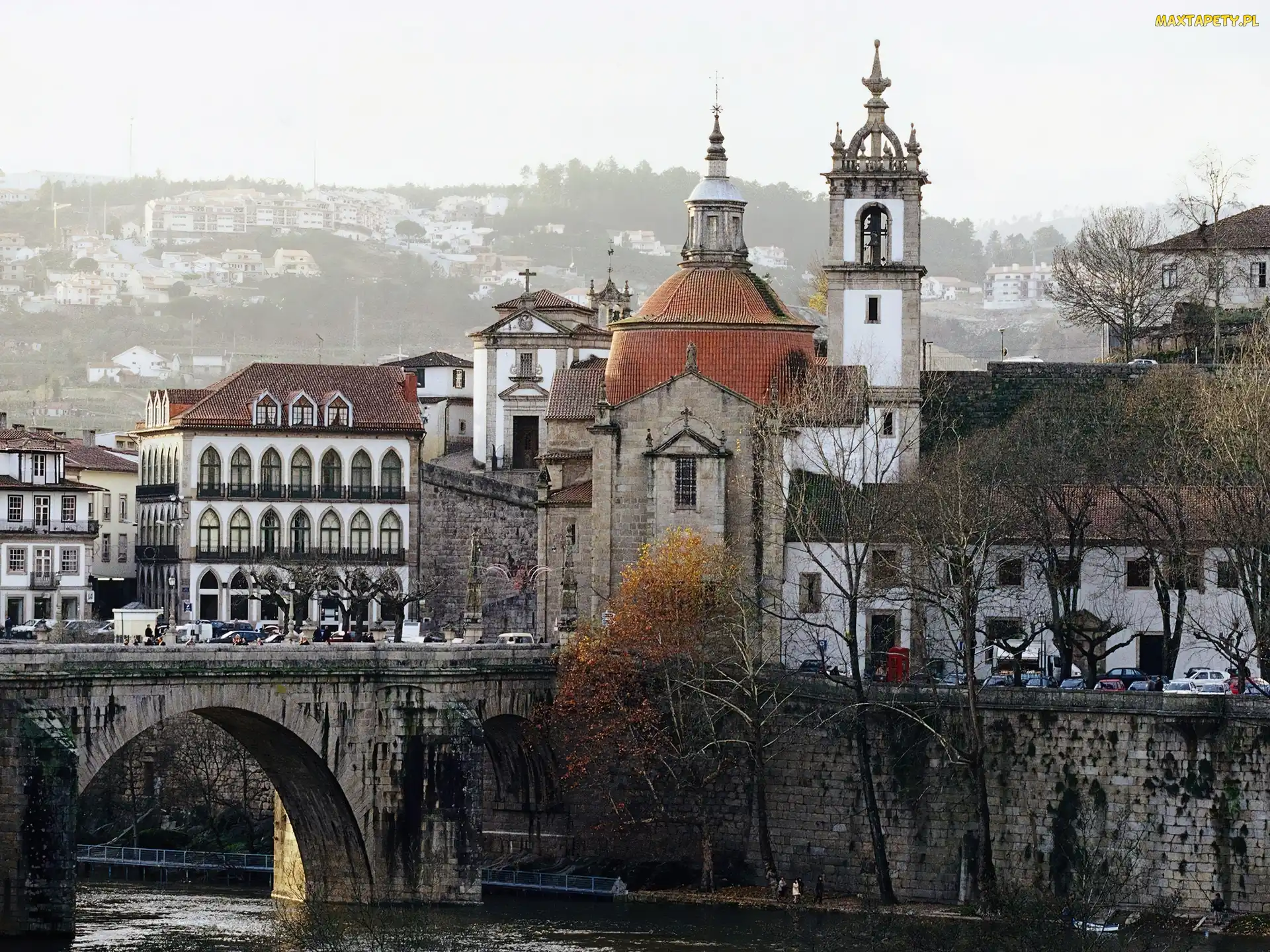 Architektura, Most, Portugalia, Amarante
