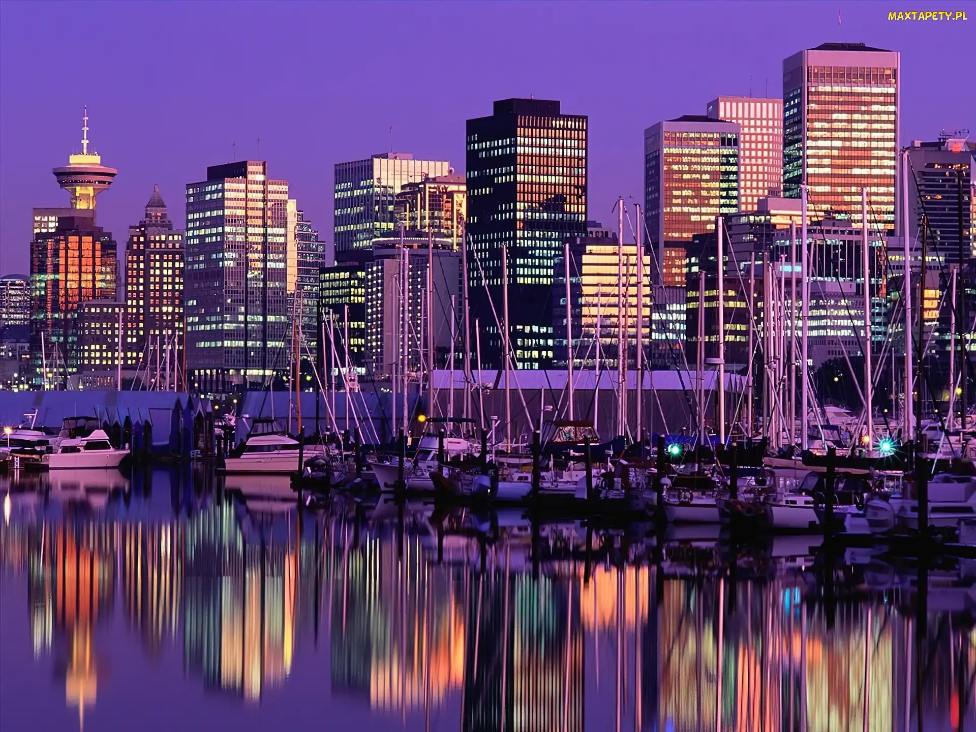 Odbicie, Architektura, Vancouver, Woda