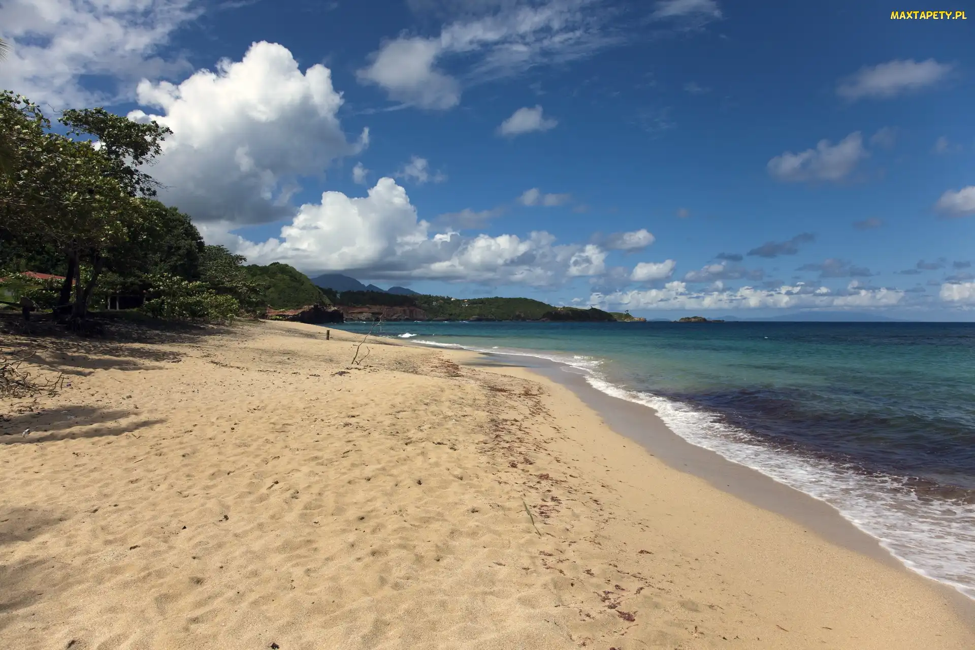 Piaszczysta, Lato, Plaża