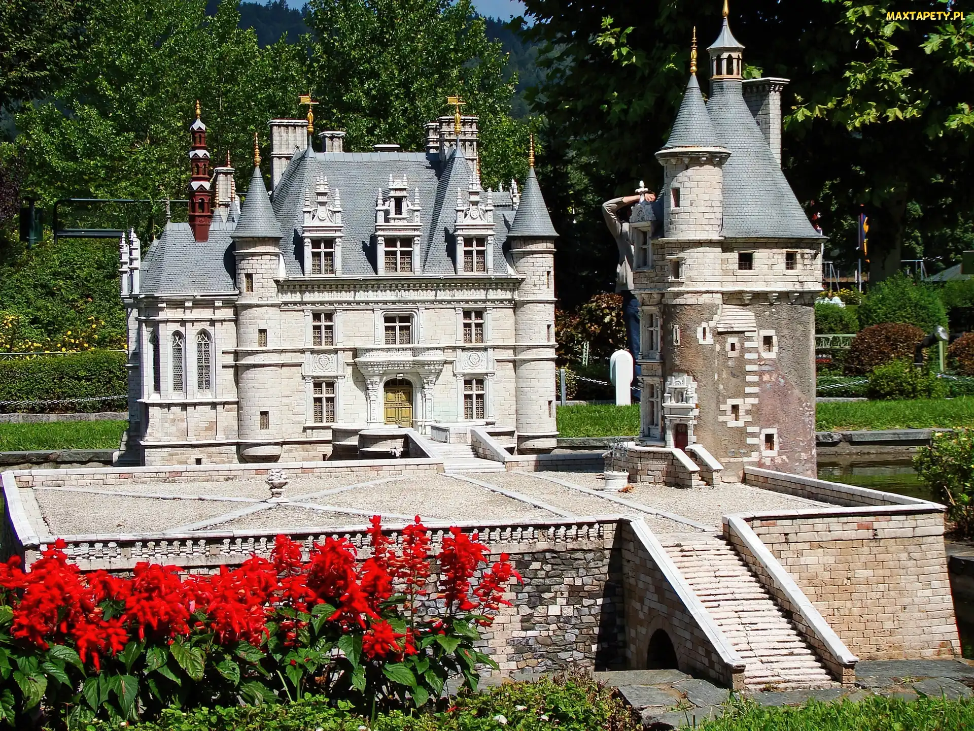 Austria, Miniatury, Zamek, Architektura