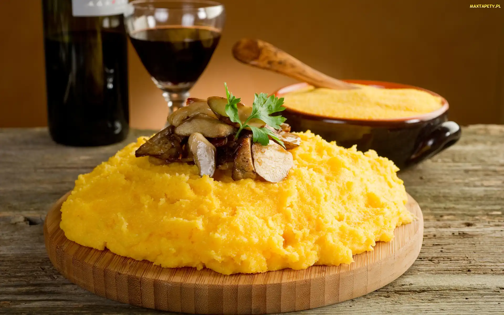 Deseczka, Polenta, Drewniana