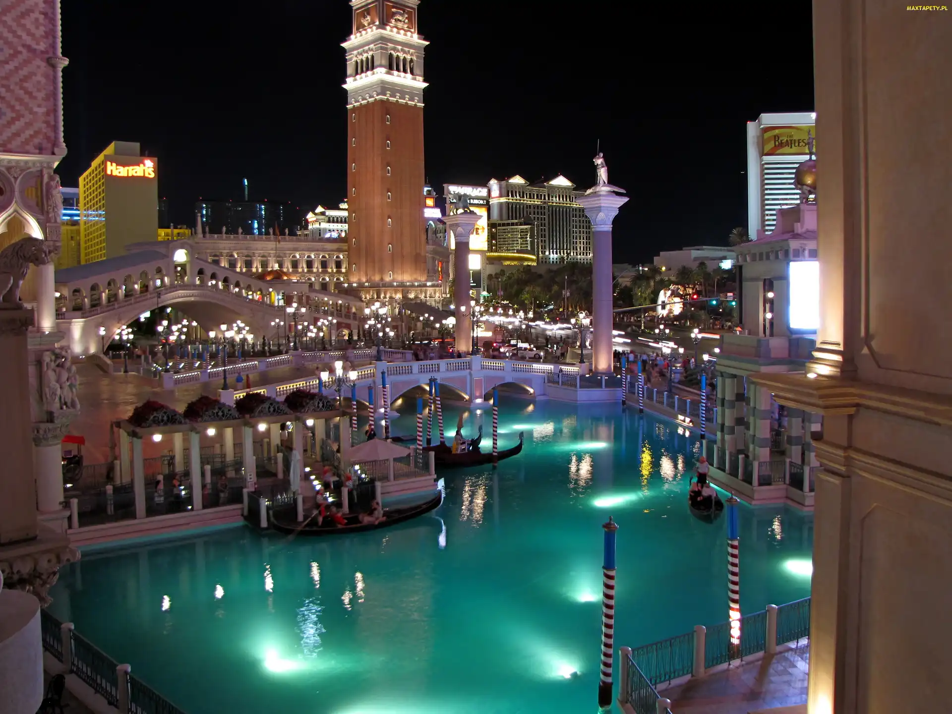 Hotel, Woda, Las Vegas
