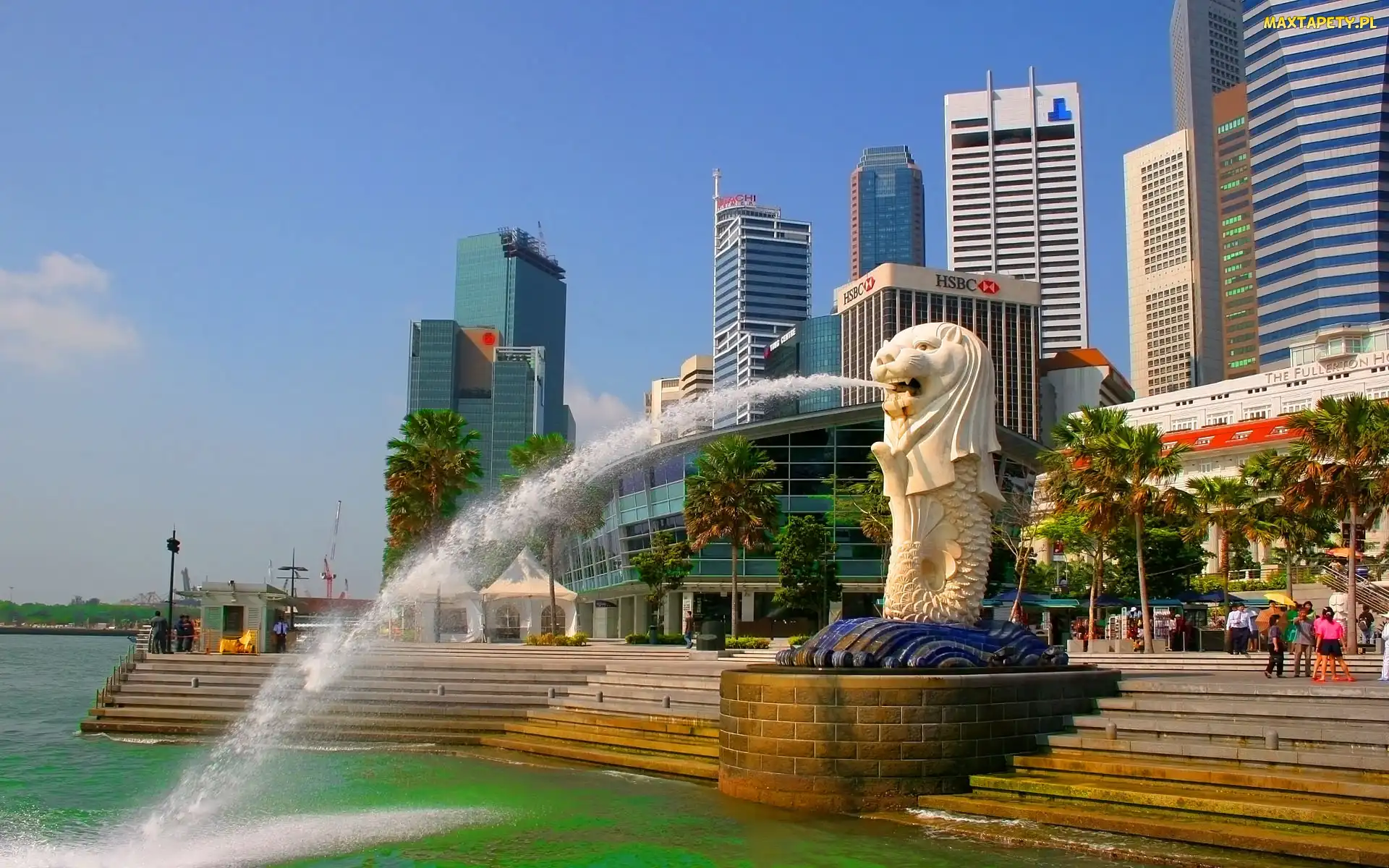 Schody, Hotel, Merlion, Singapur