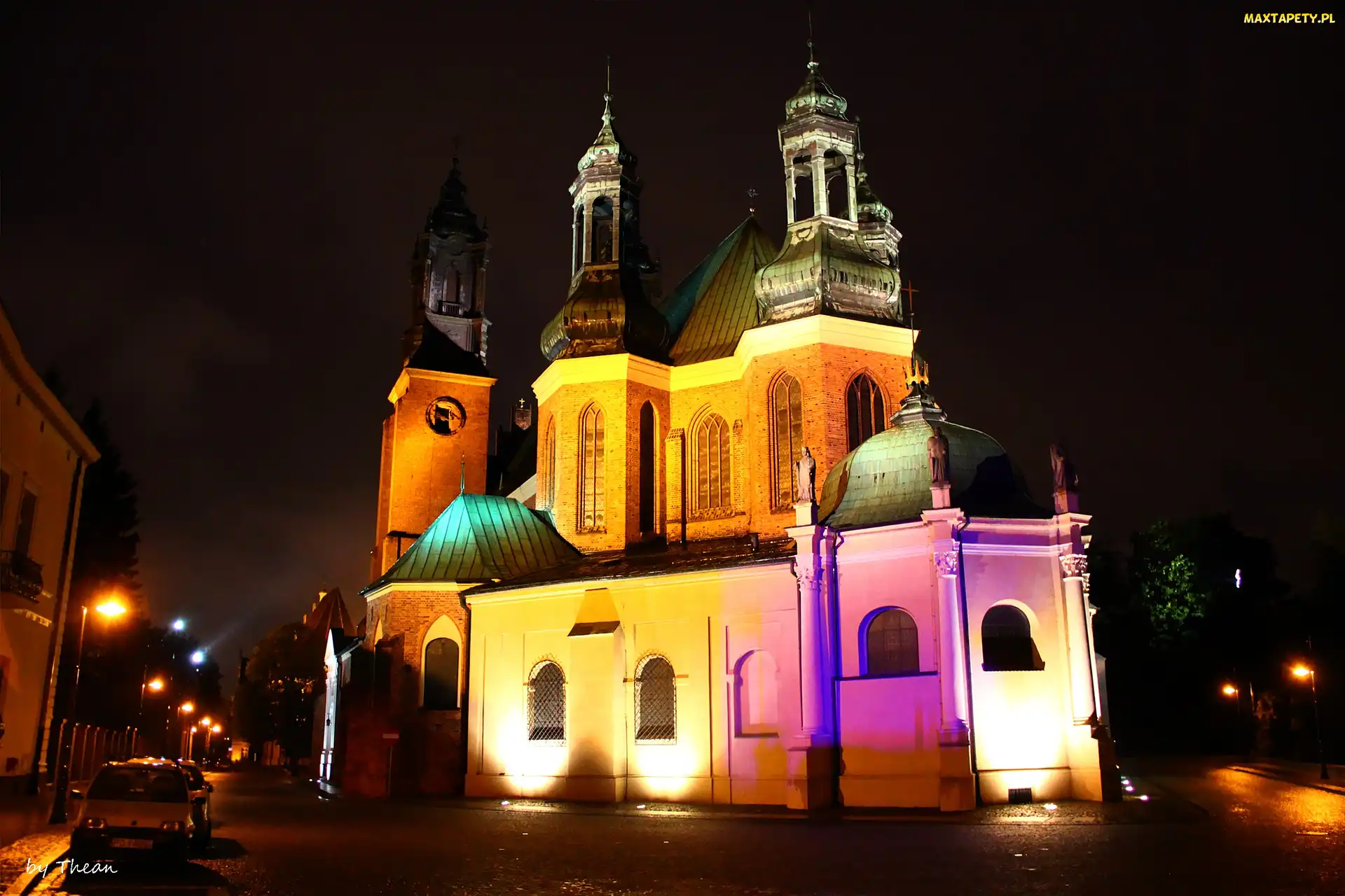 Poznańska, Noc, Katedra