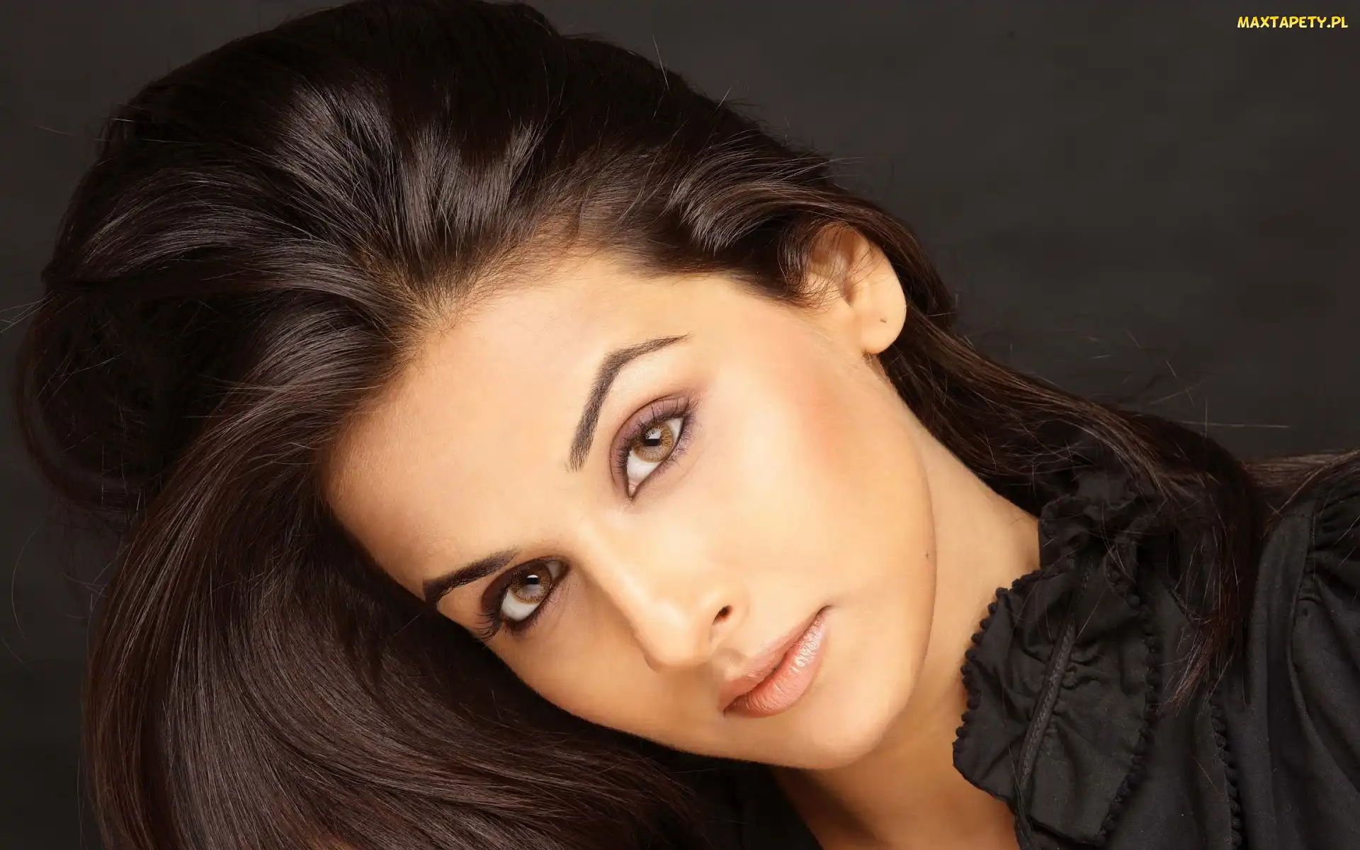 Makijaż, Włosy, Vidya Balan, Piękne