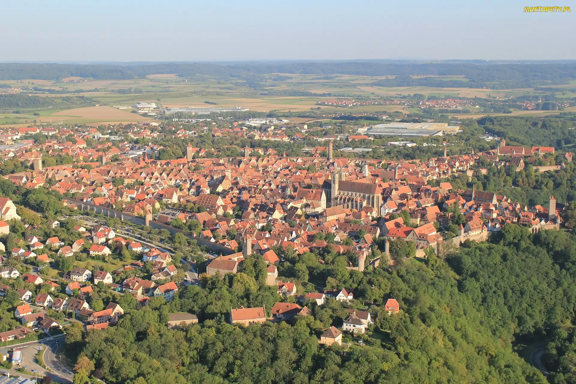 Miasta, Rothenburg, Panorama