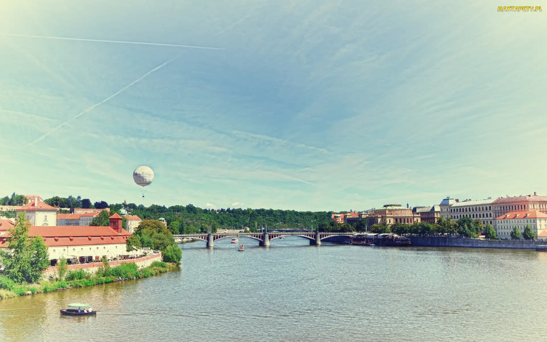 Most, Rzeka, Panorama, Miasta