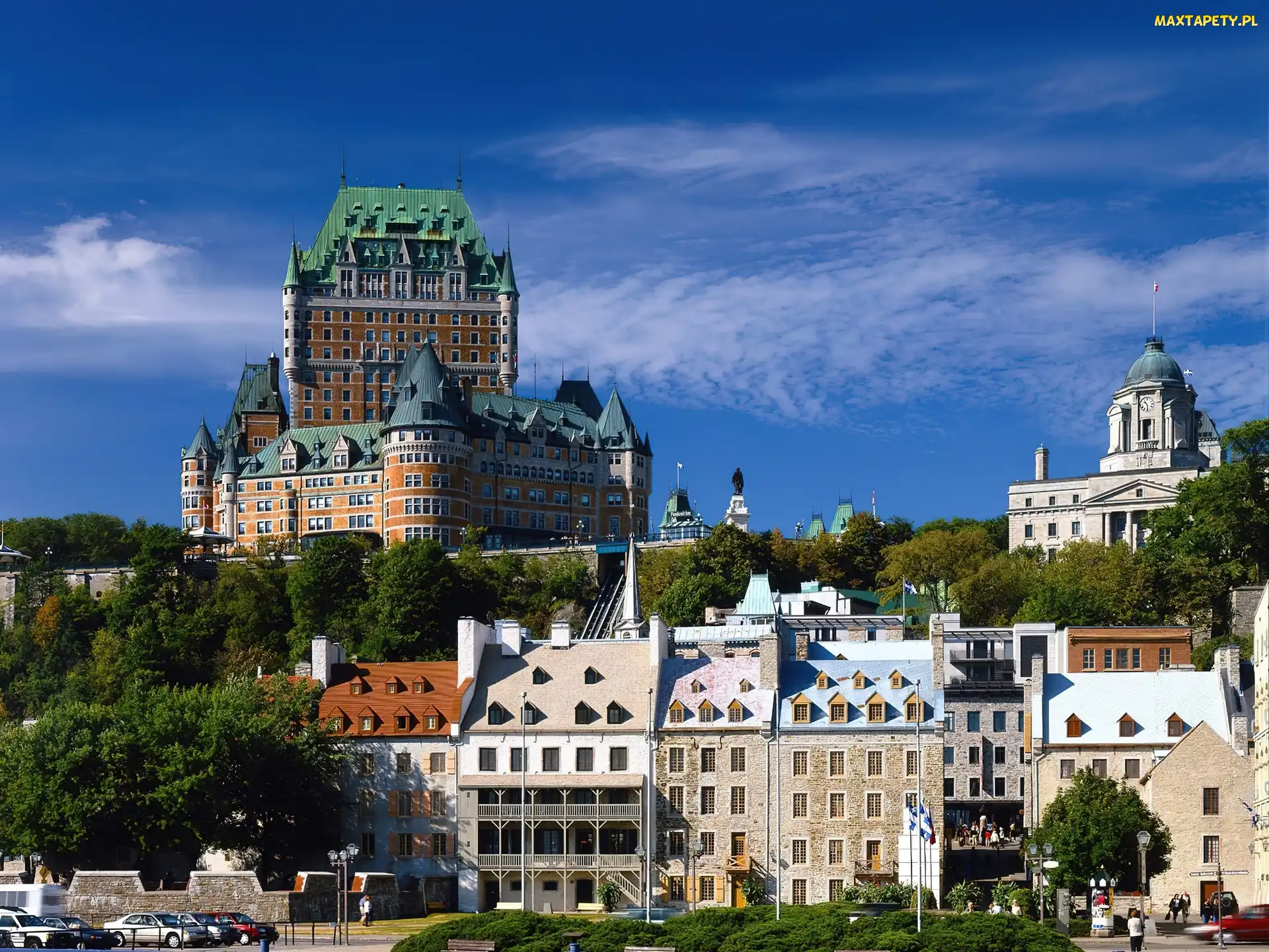 Kanada, Quebec, Panorama, Miasta