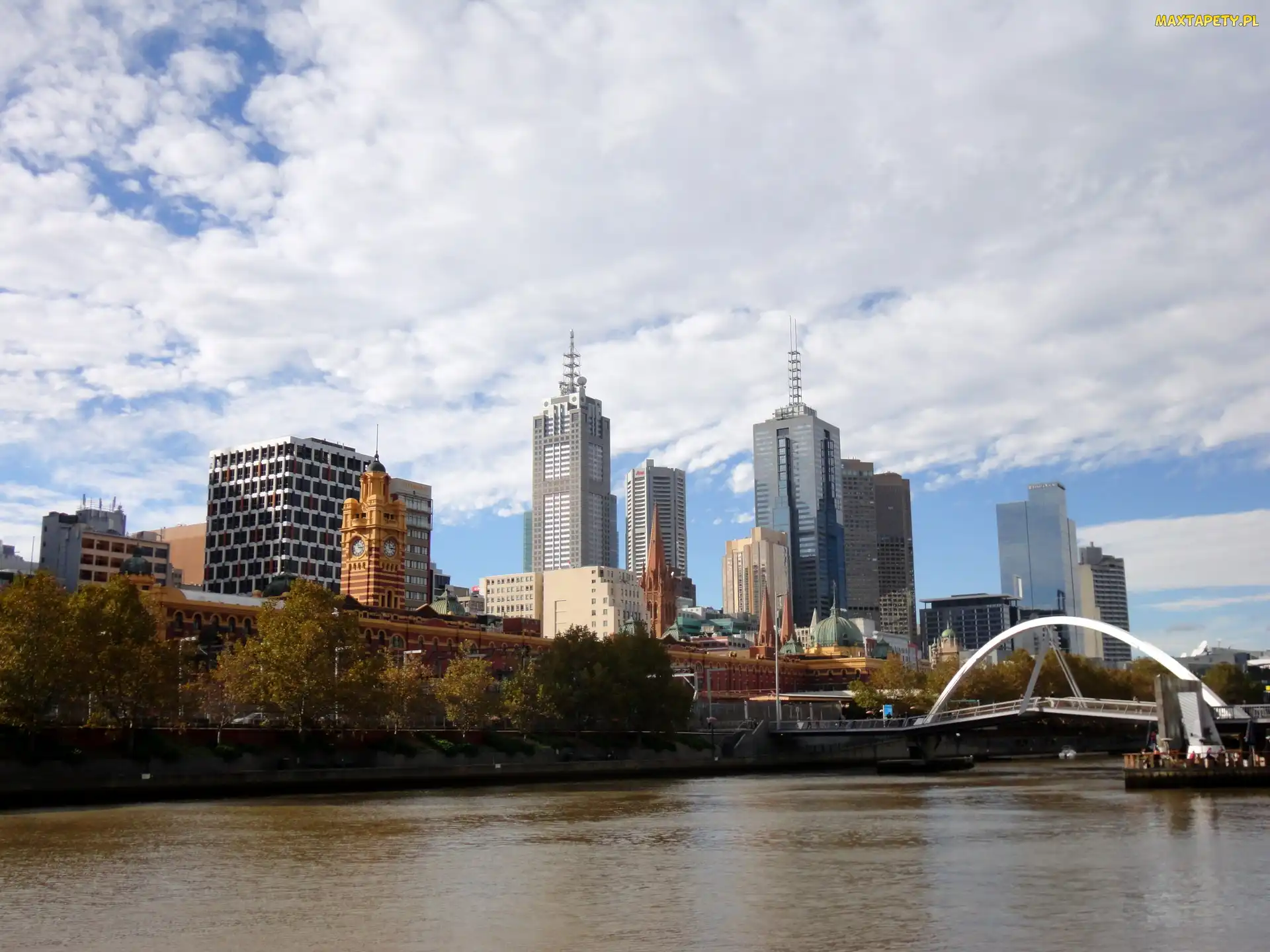 Melbourne, Wieżowce, Miasto