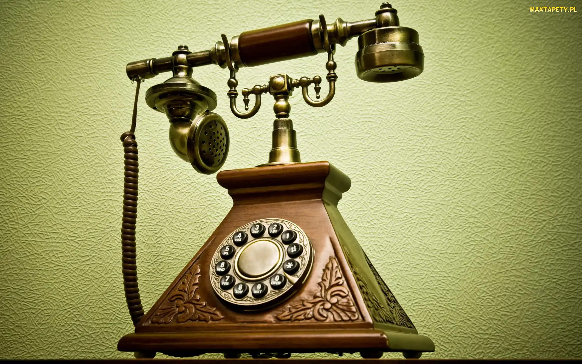 Stylowy, Retro, Telefon