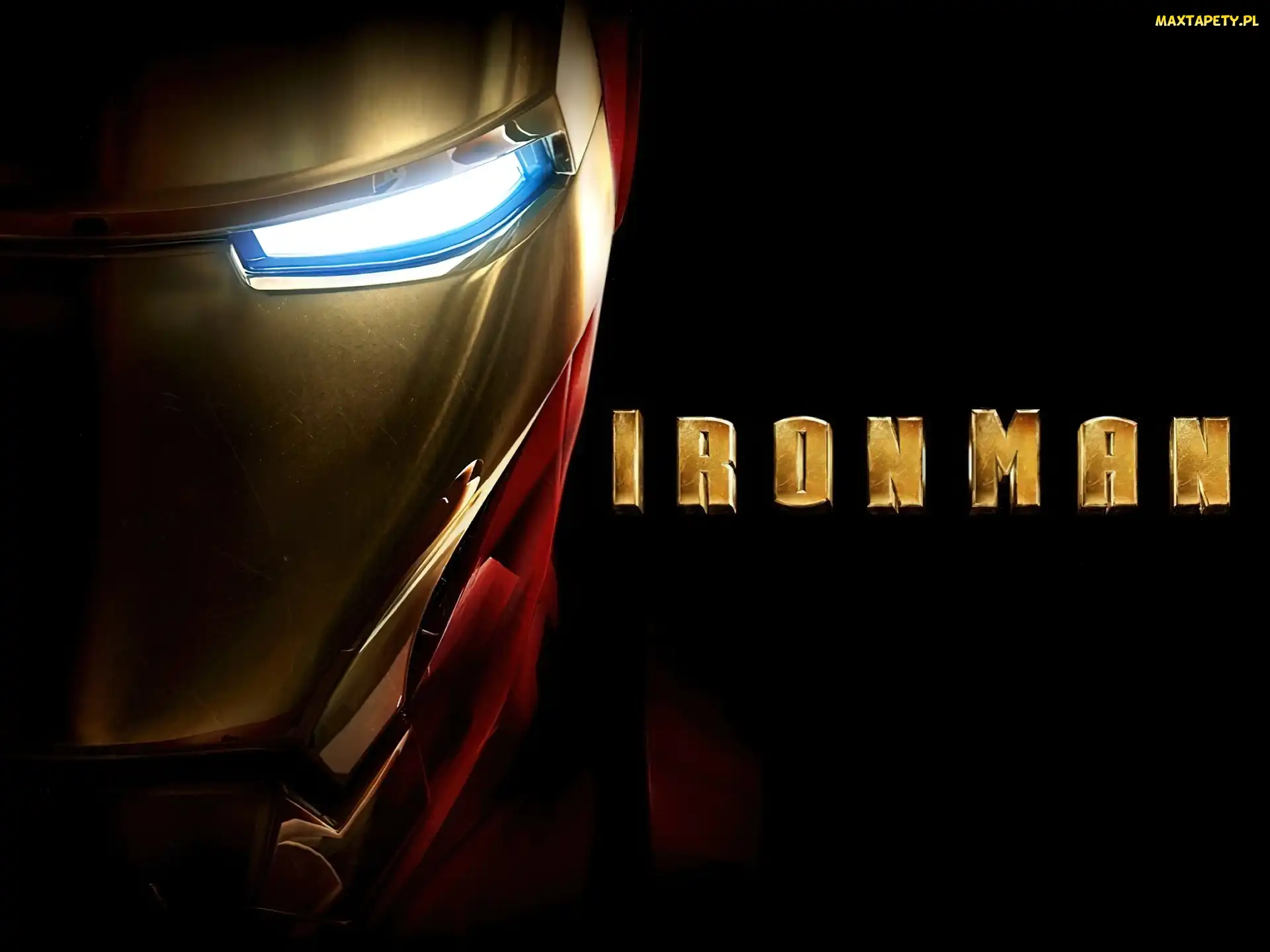 Błyszcząca, Maska, Iron man