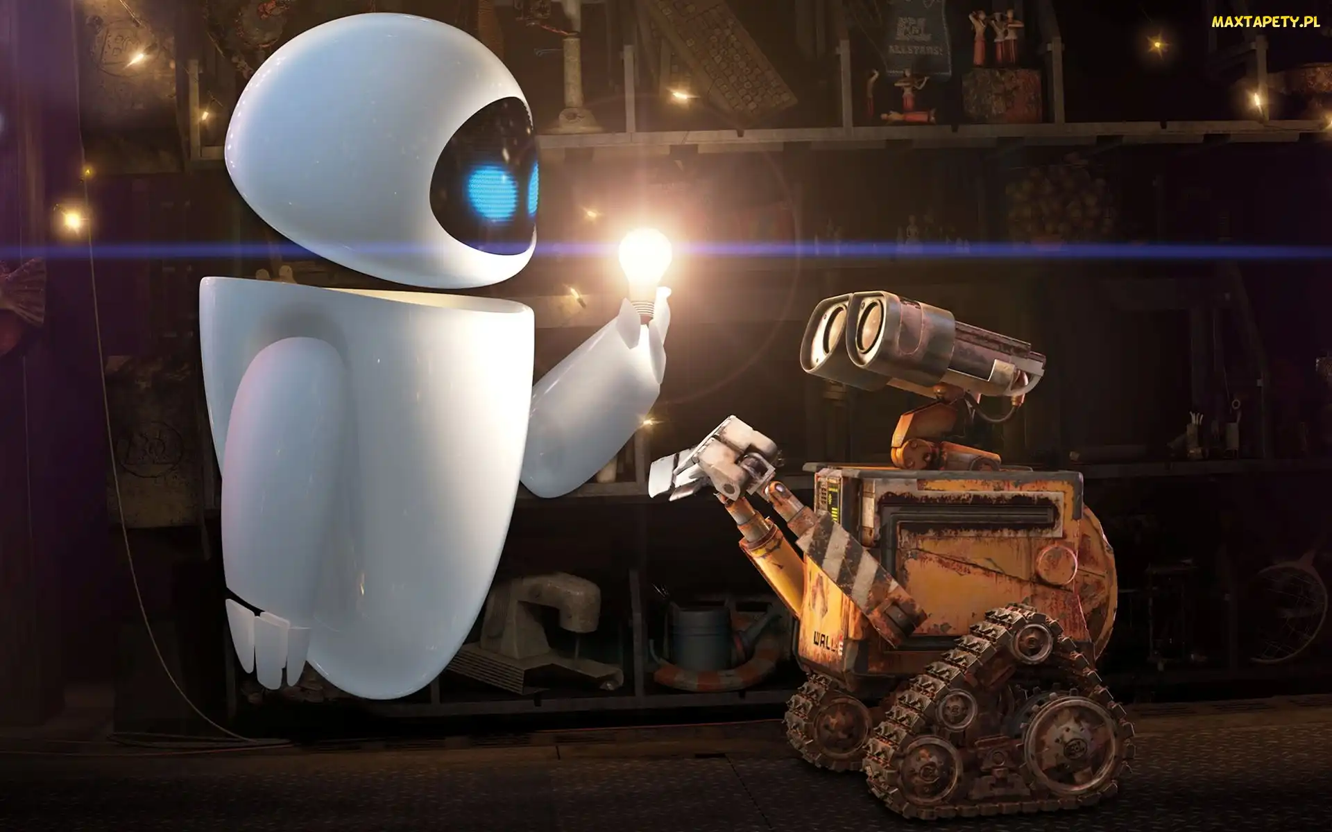 Eva, Roboty, Wall-e