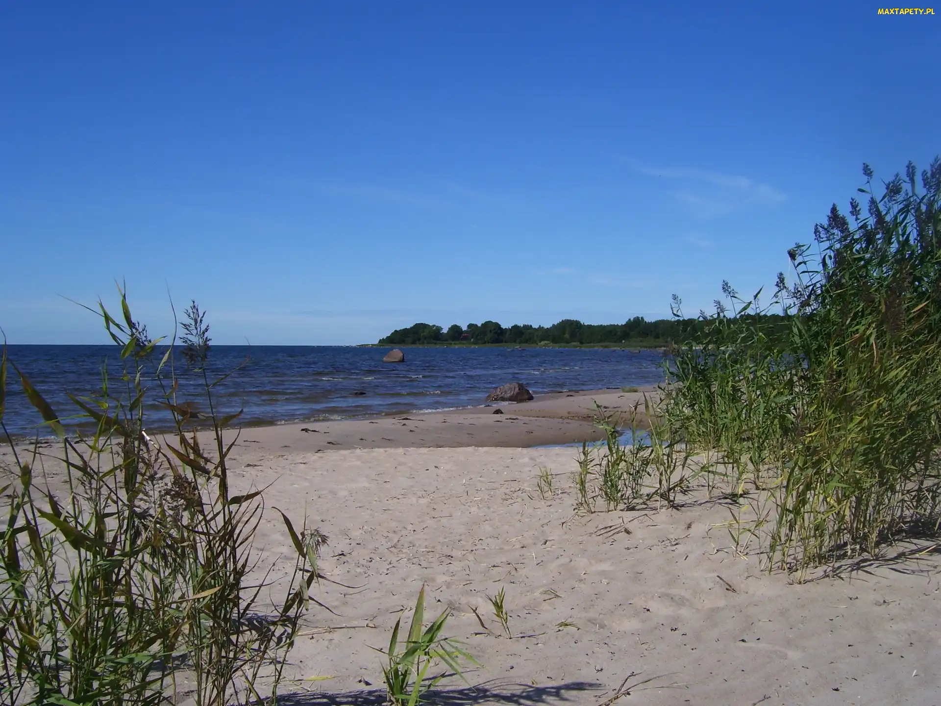 Piasek, Woda, Brzeg