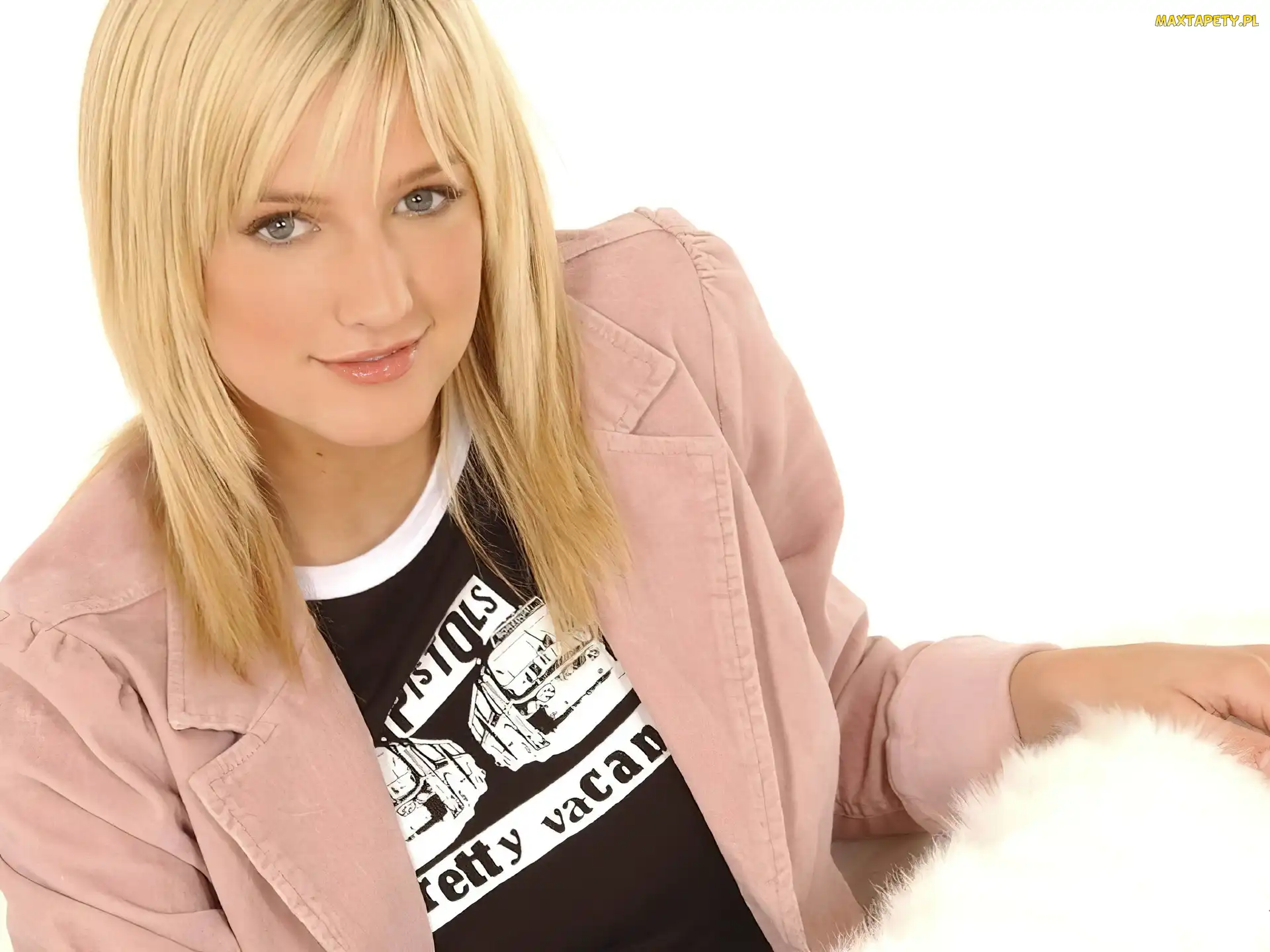 Różowa, Marynarka, Ashlee Simpson