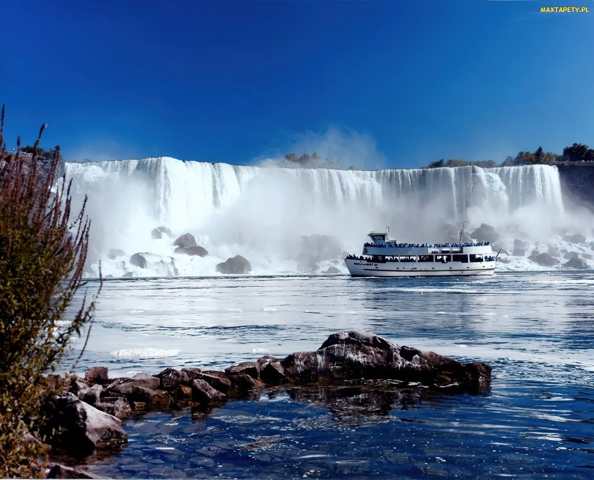Kanada, Statek, Wodospad, Niagara