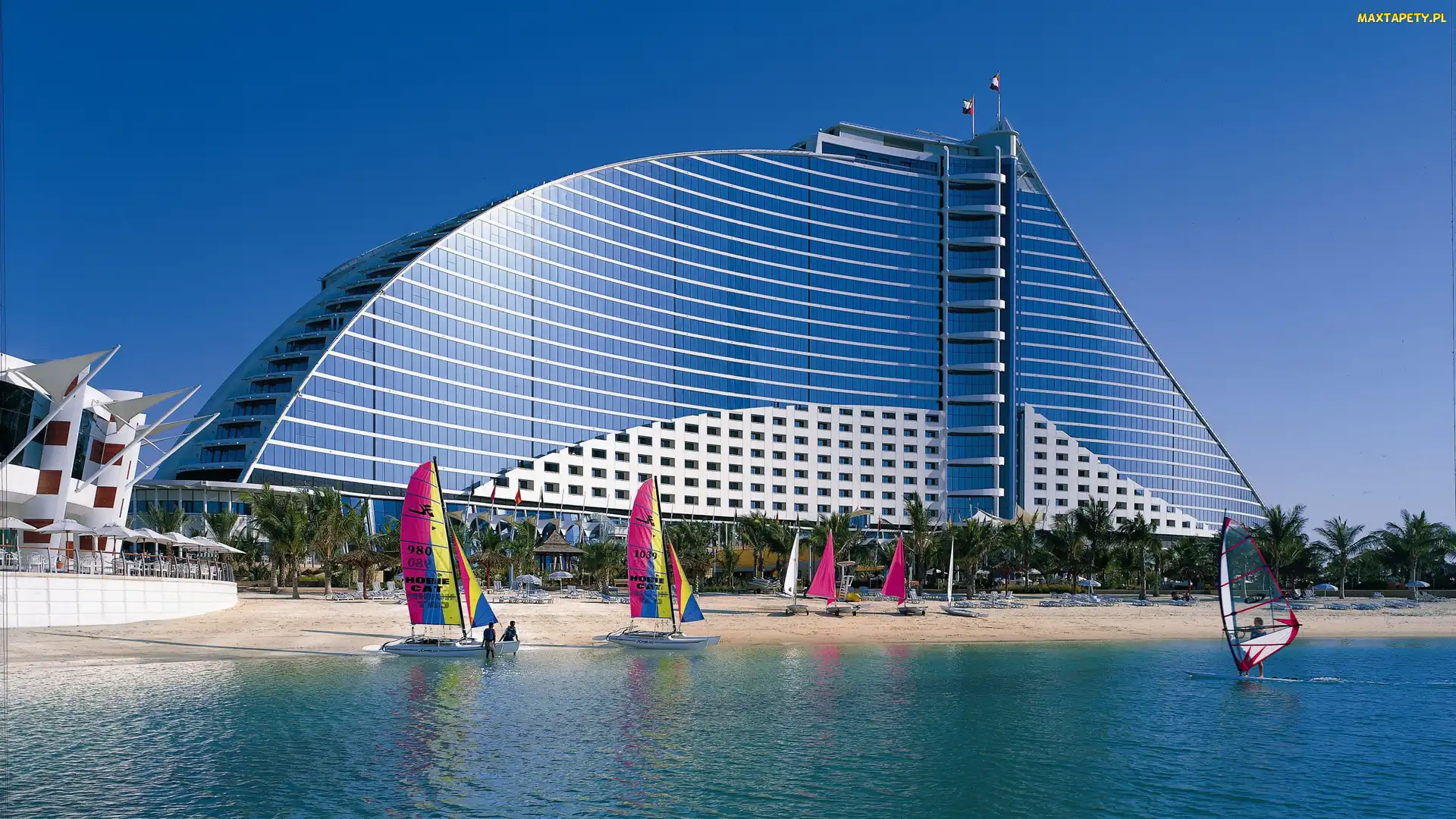 Łódki, Dubaj, Hotel, Jumeirah