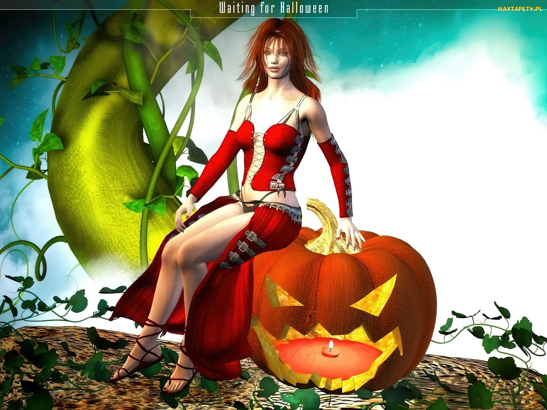 Halloween, Komputerowa, Grafika