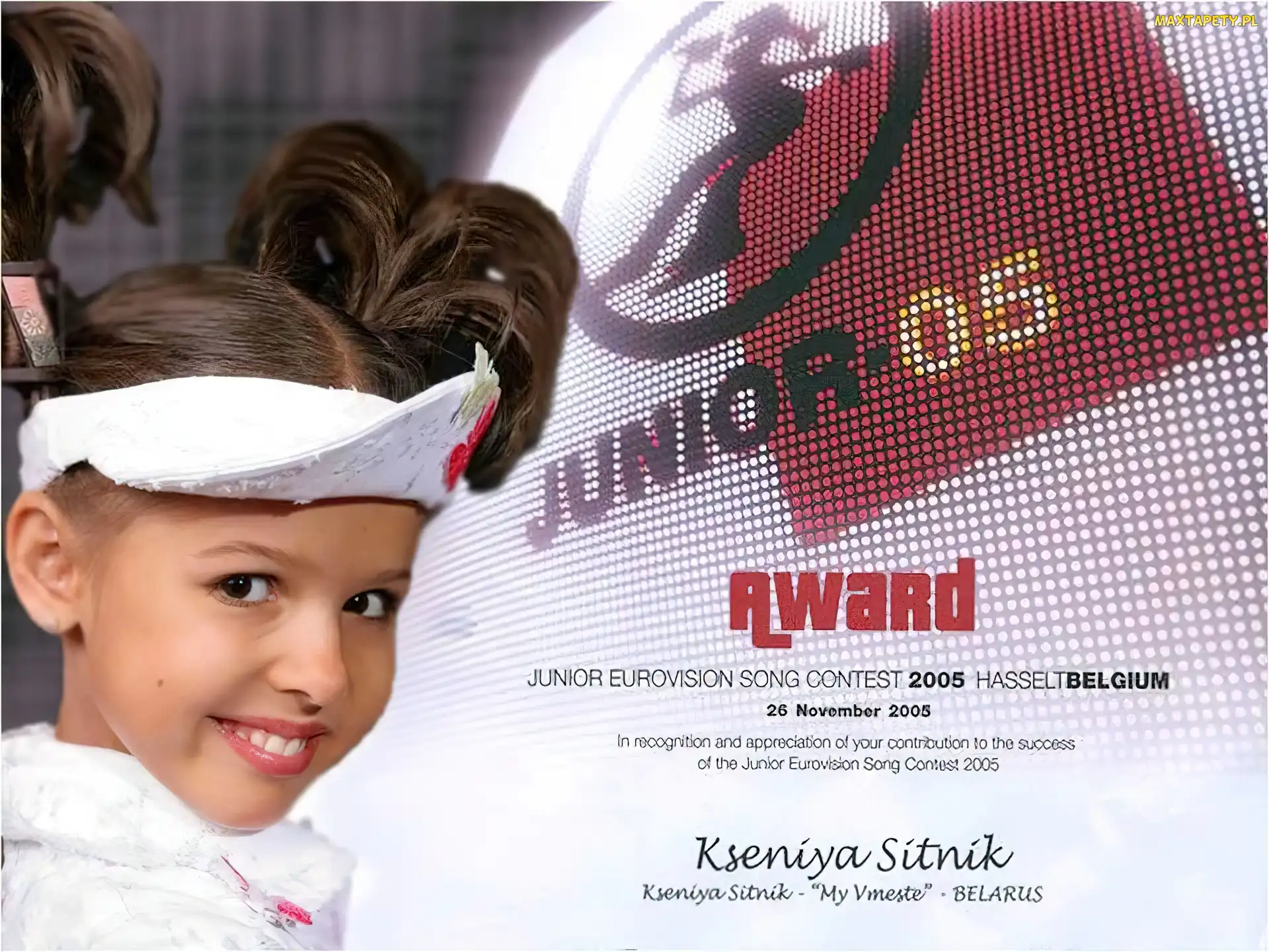 Junior Eurovision, Piosenkarka, Ksenia Sitnik