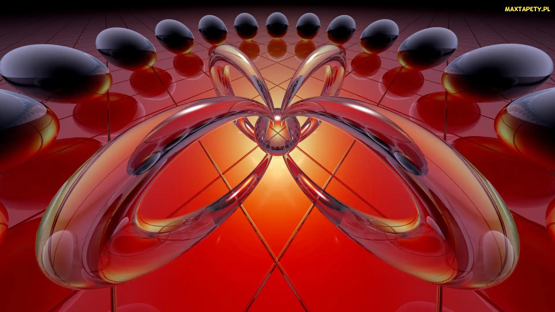 Obręcze, Grafika 3D, Abstrakcja
