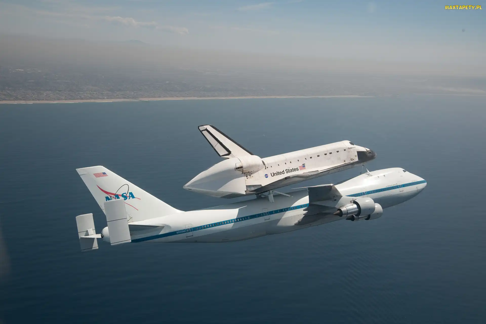 Prom, Kosmiczny, Boeing 747