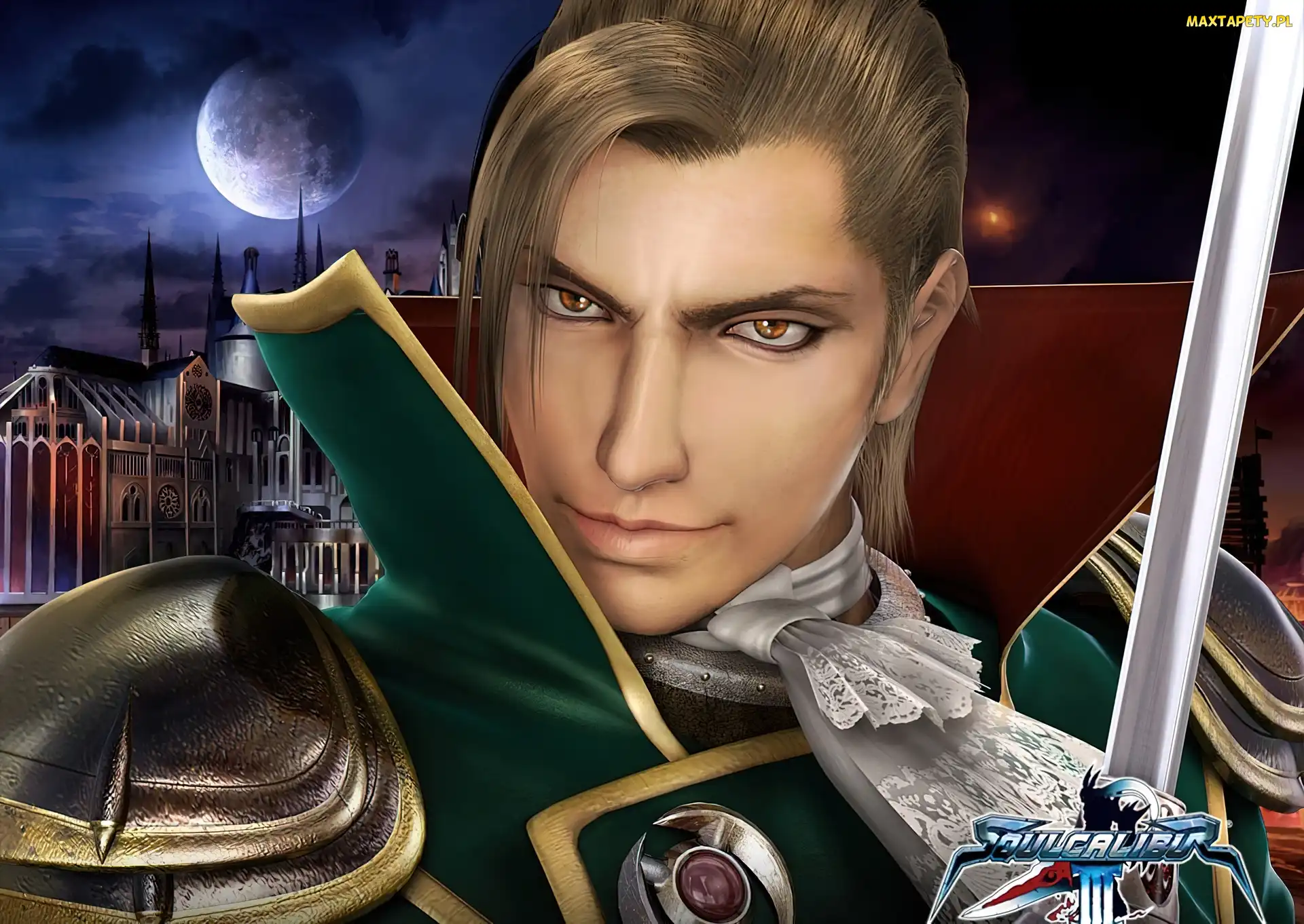 Raphael, Zamek, Rapier, Soul Calibur III, Mężczyzna