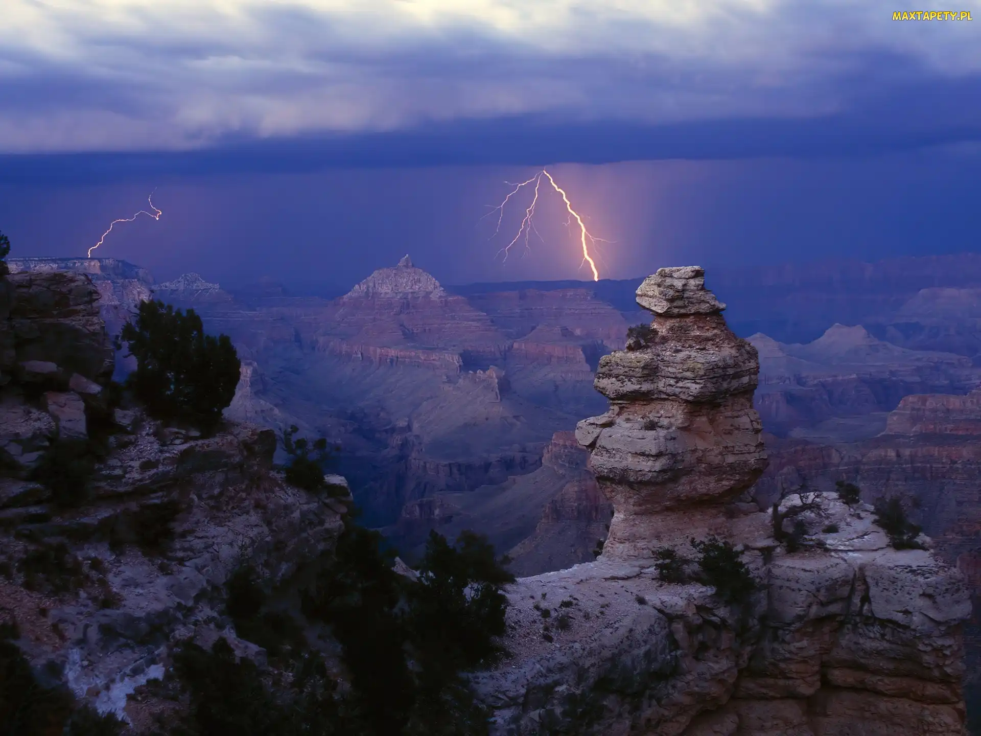 Grand Canyon, Arizona, Błyskawica