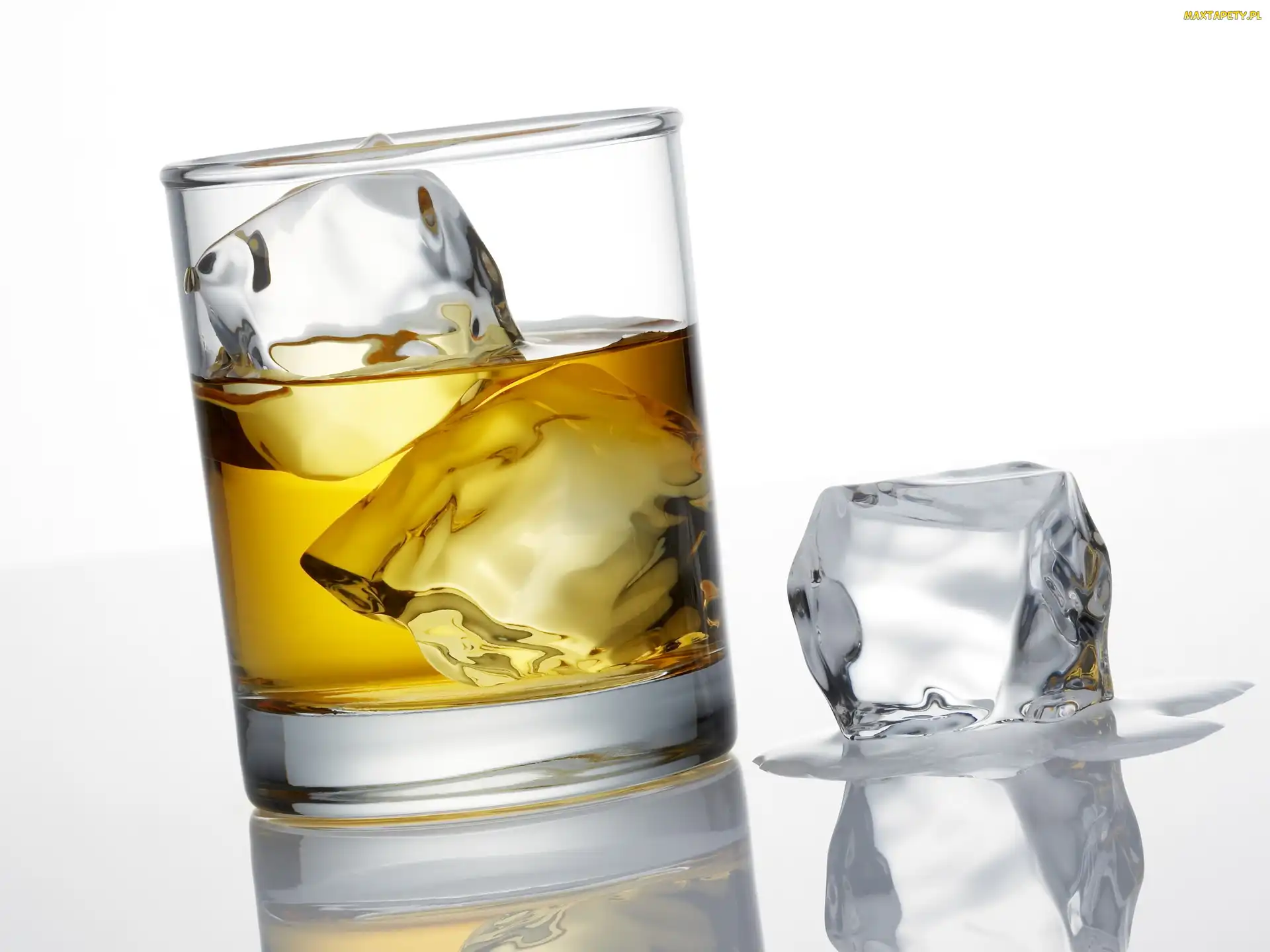 Lodu, Kostki, Whisky, Szklanka