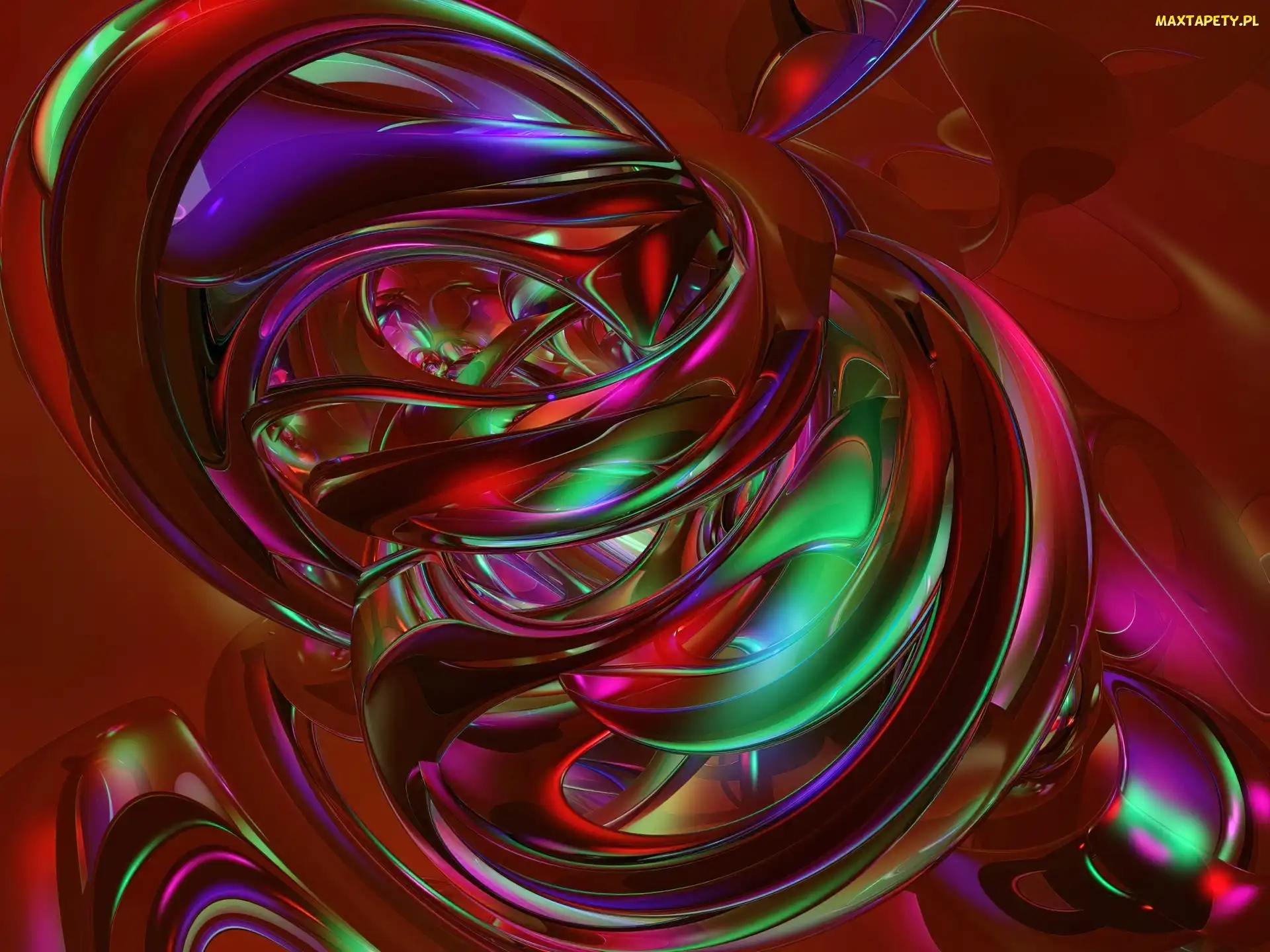 Abstrakcja, Grafika, Spirale