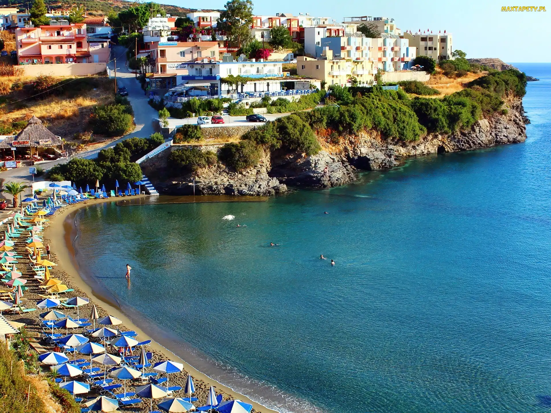 Grecja, Kreta, Morze, Plaża
