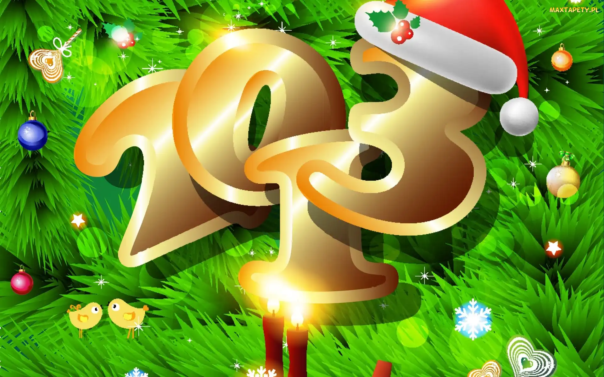 2013, Ozdoby, Nowy Rok
